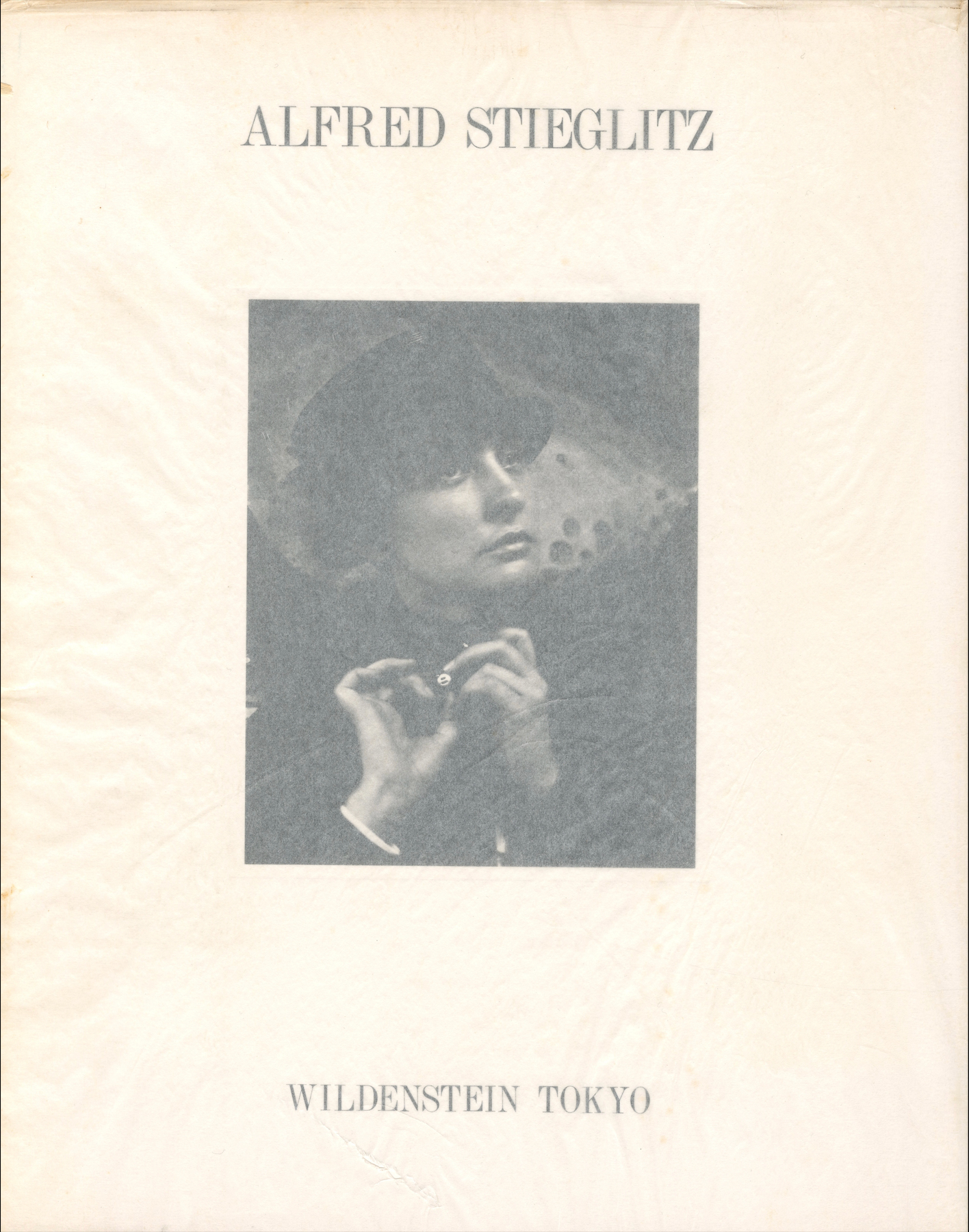 Front cover Alfred Stieglitz exhibition catalogue 1994.