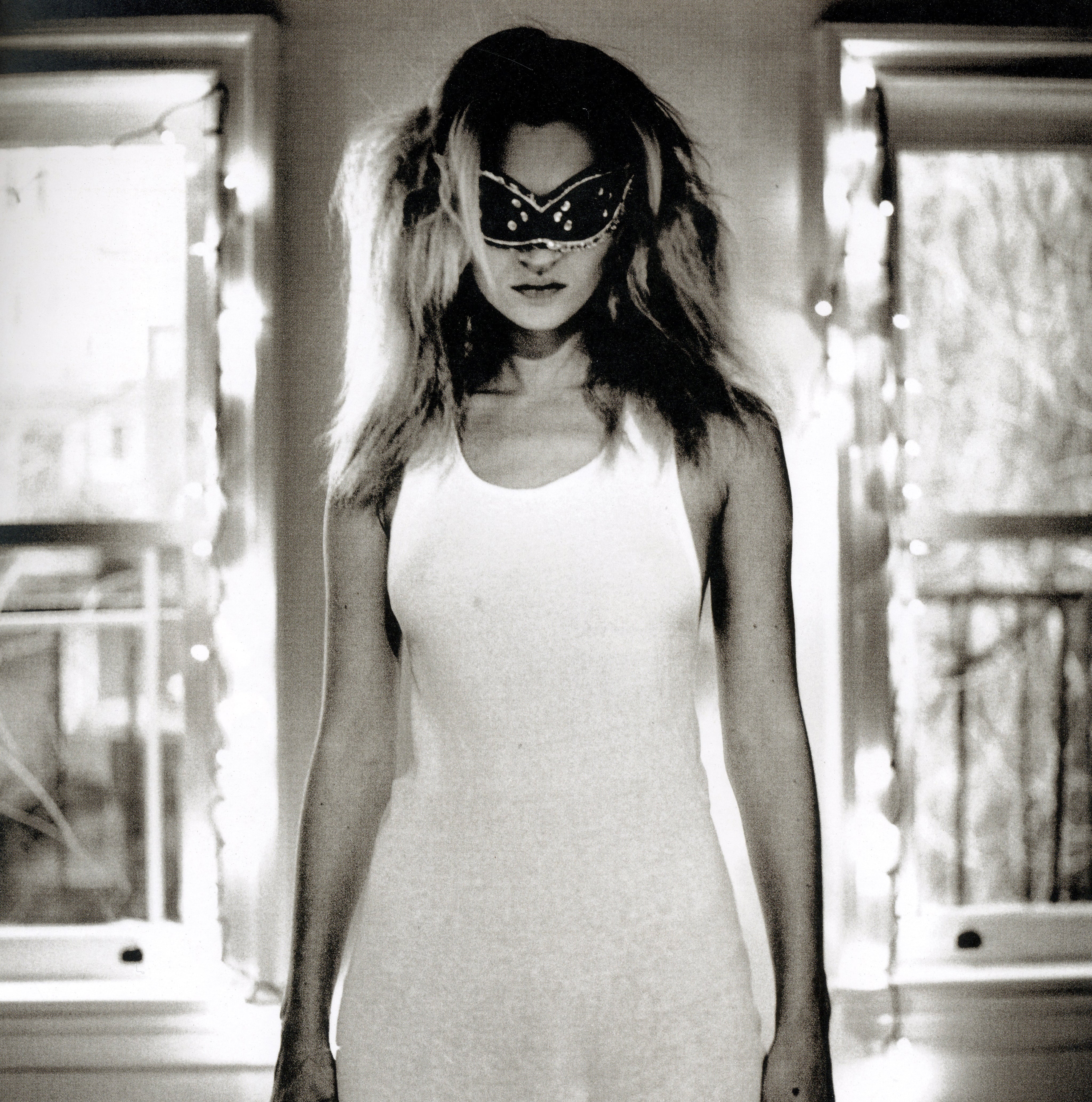 Interior portrait Anton Corbijn black and white photography.