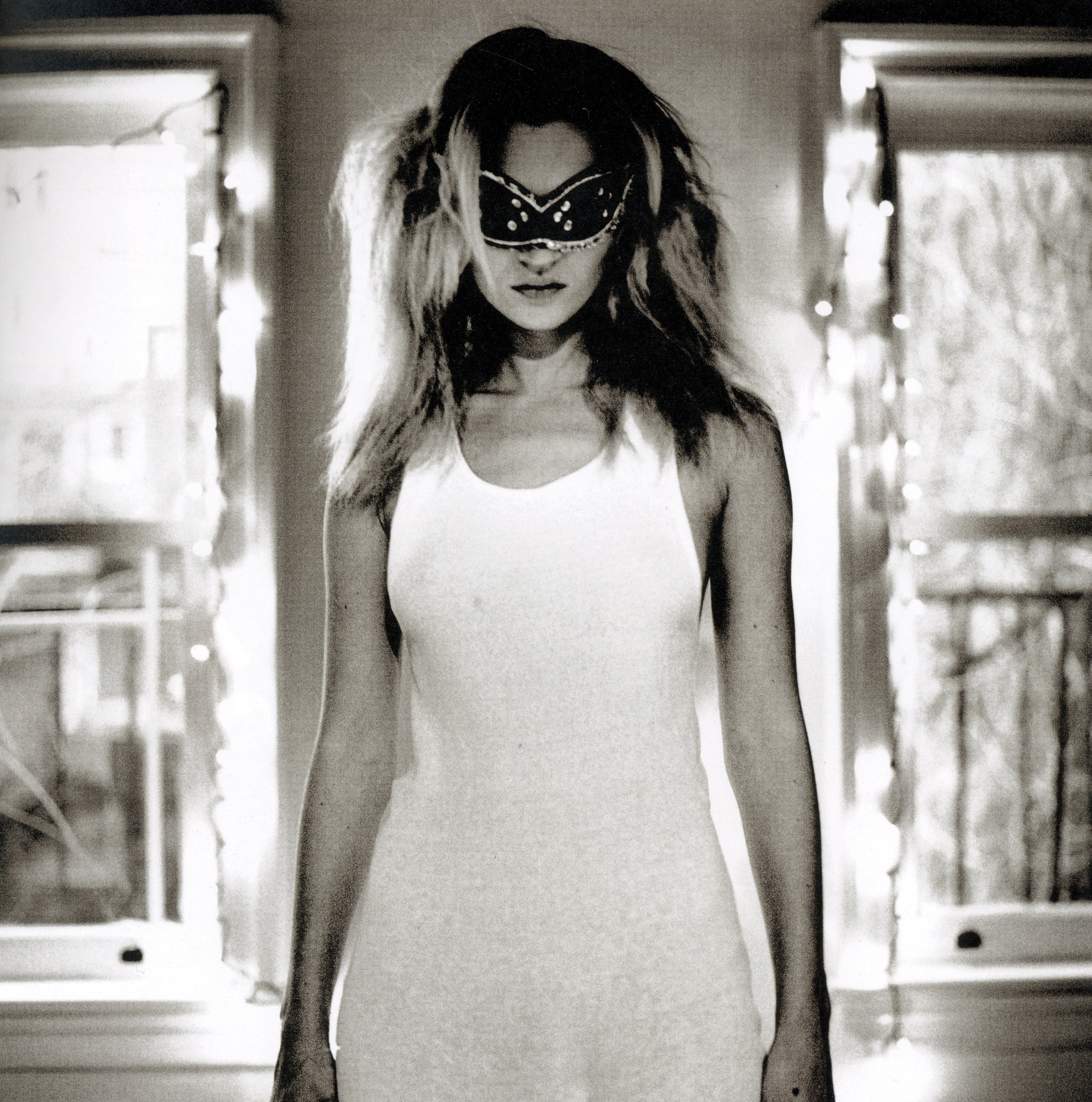 Interior portrait Anton Corbijn black and white photography.