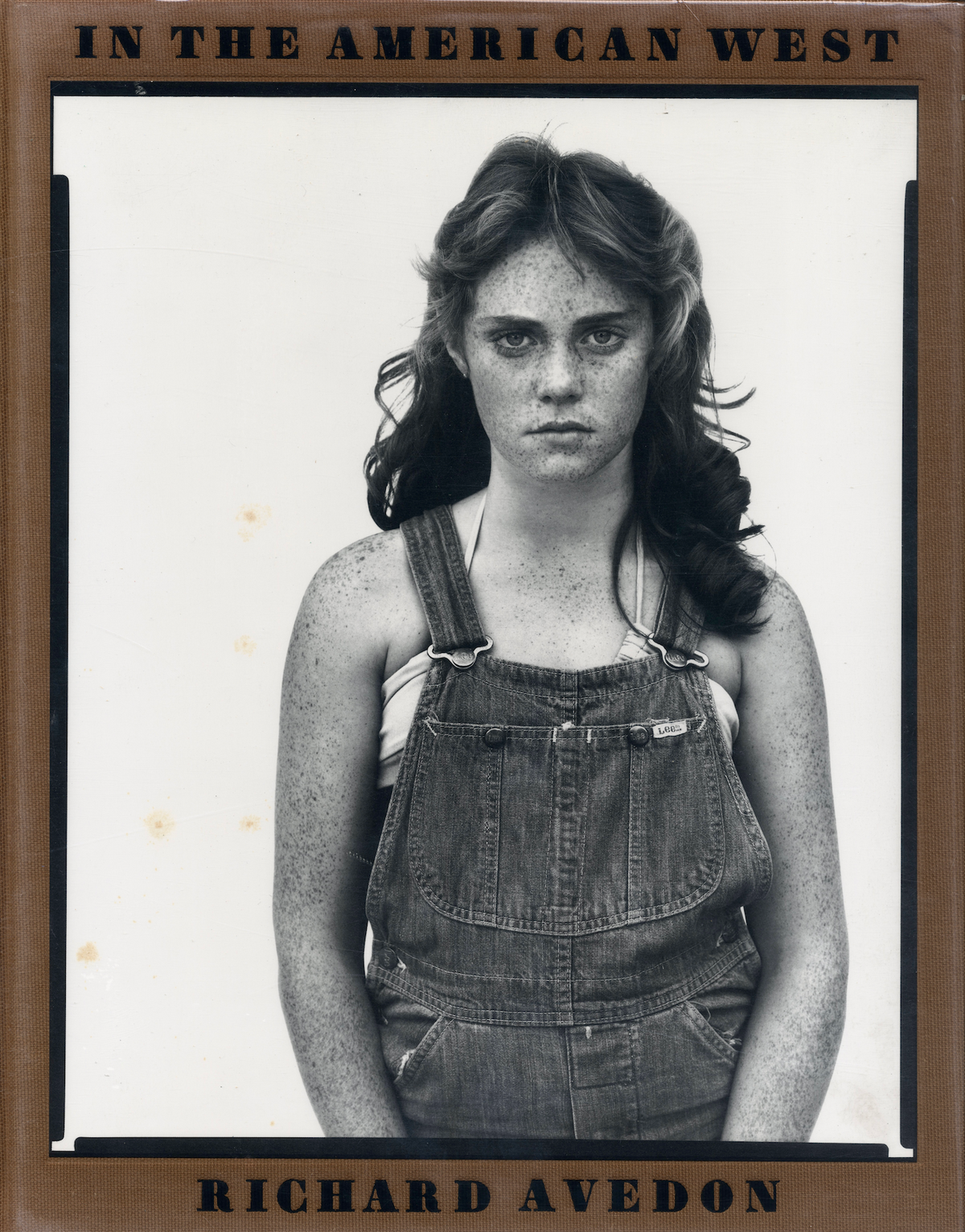 In the American West Richard Avedon front cover Thames Hudson 1985 first edition portrait white background intermission books.