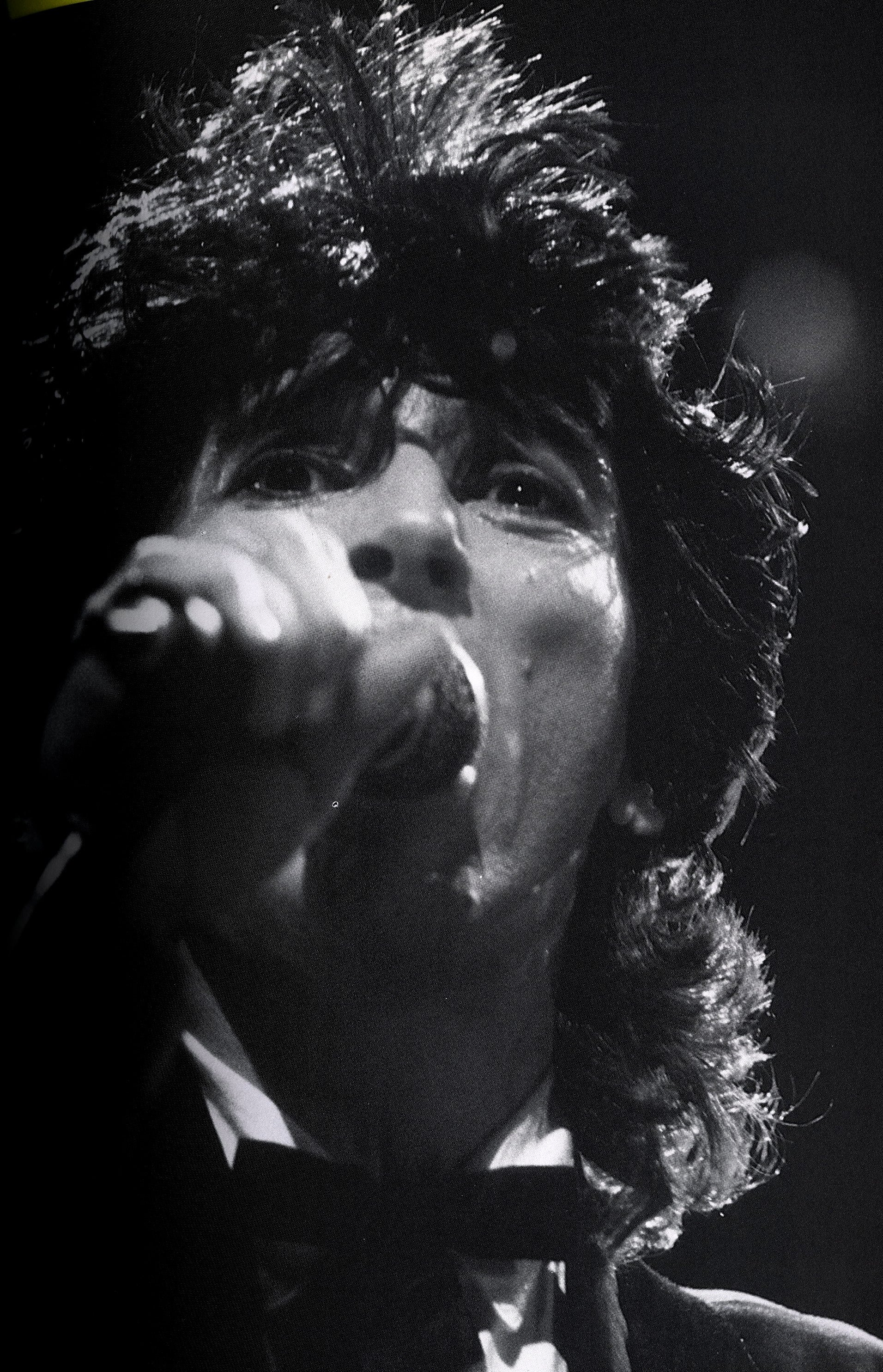 Archival images of Johnny Thunders included in the 1992 JICC softcover.