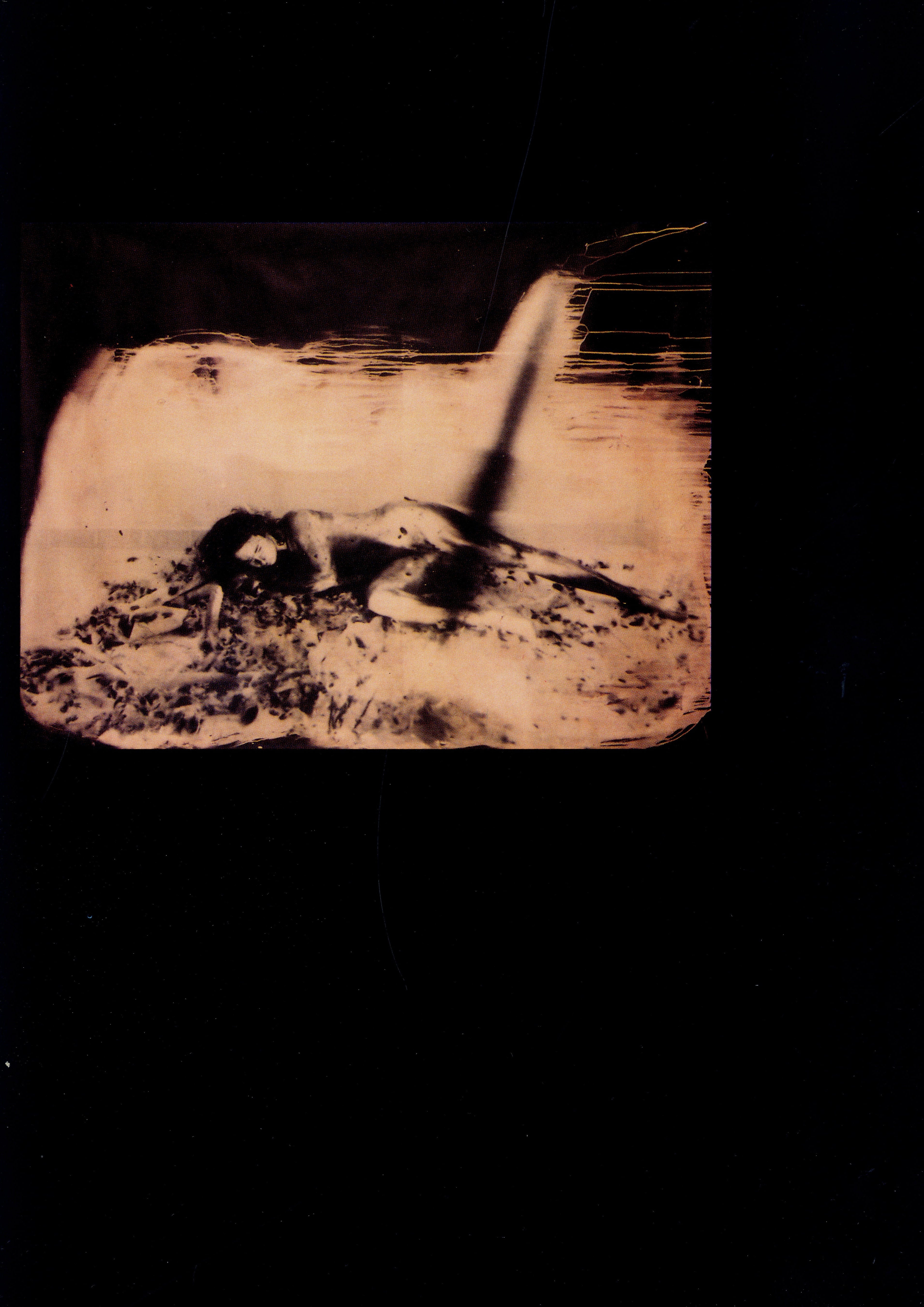 Interior image performative body photography 1990s Europe.