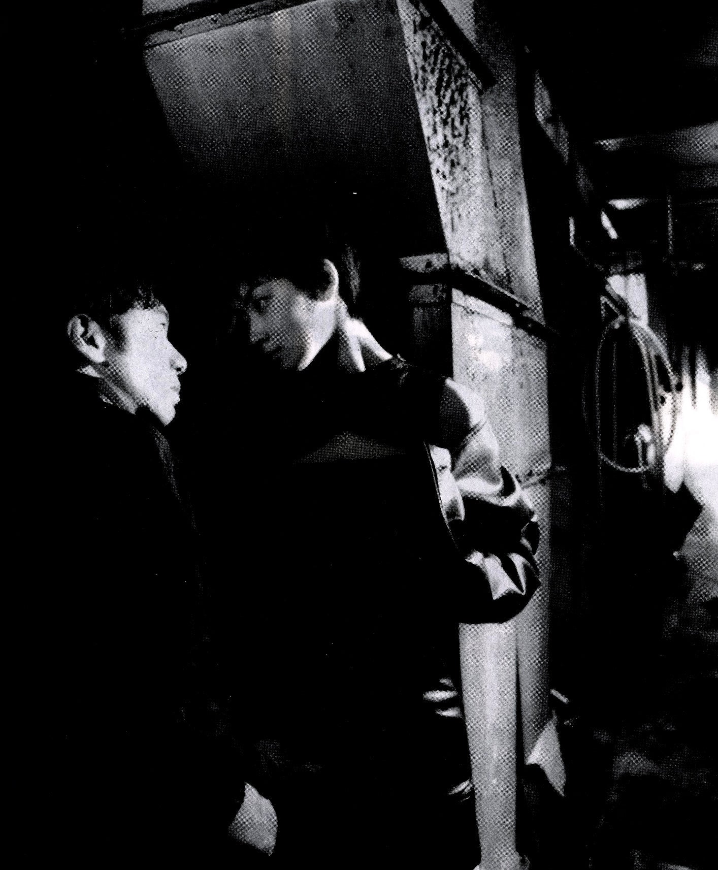 Interior spread from the 1998 “Bullet Ballet” booklet.