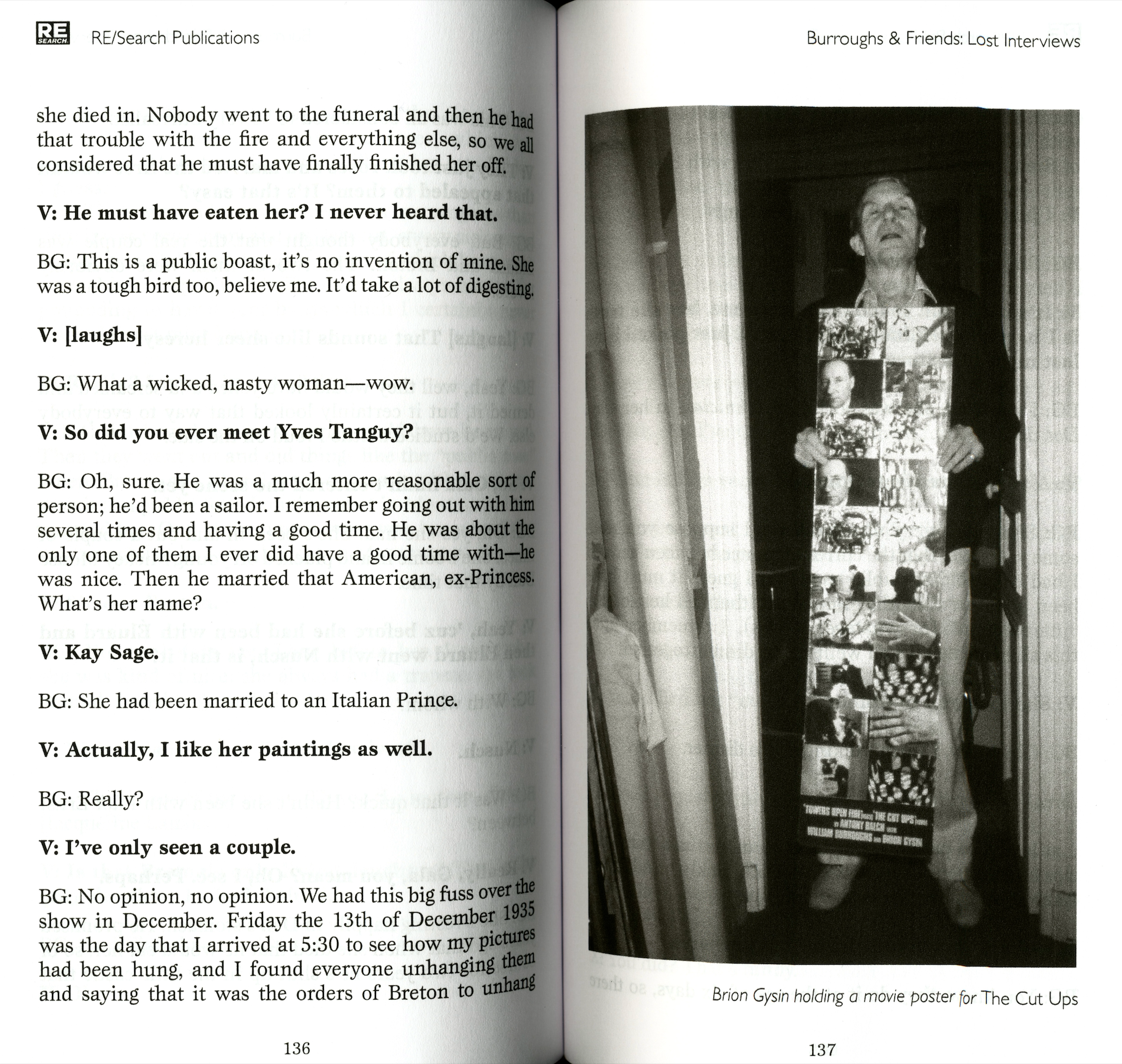 BURROUGHS AND FRIENDS: LOST INTERVIEWS