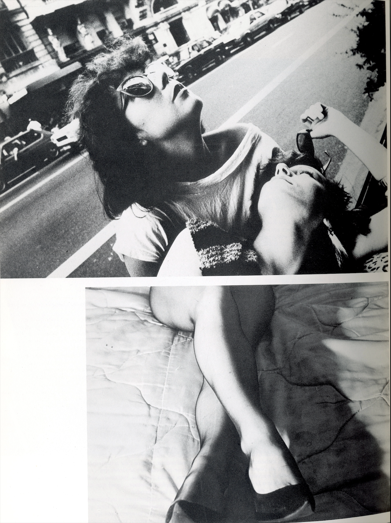 Interior spread European photography publication 1985.