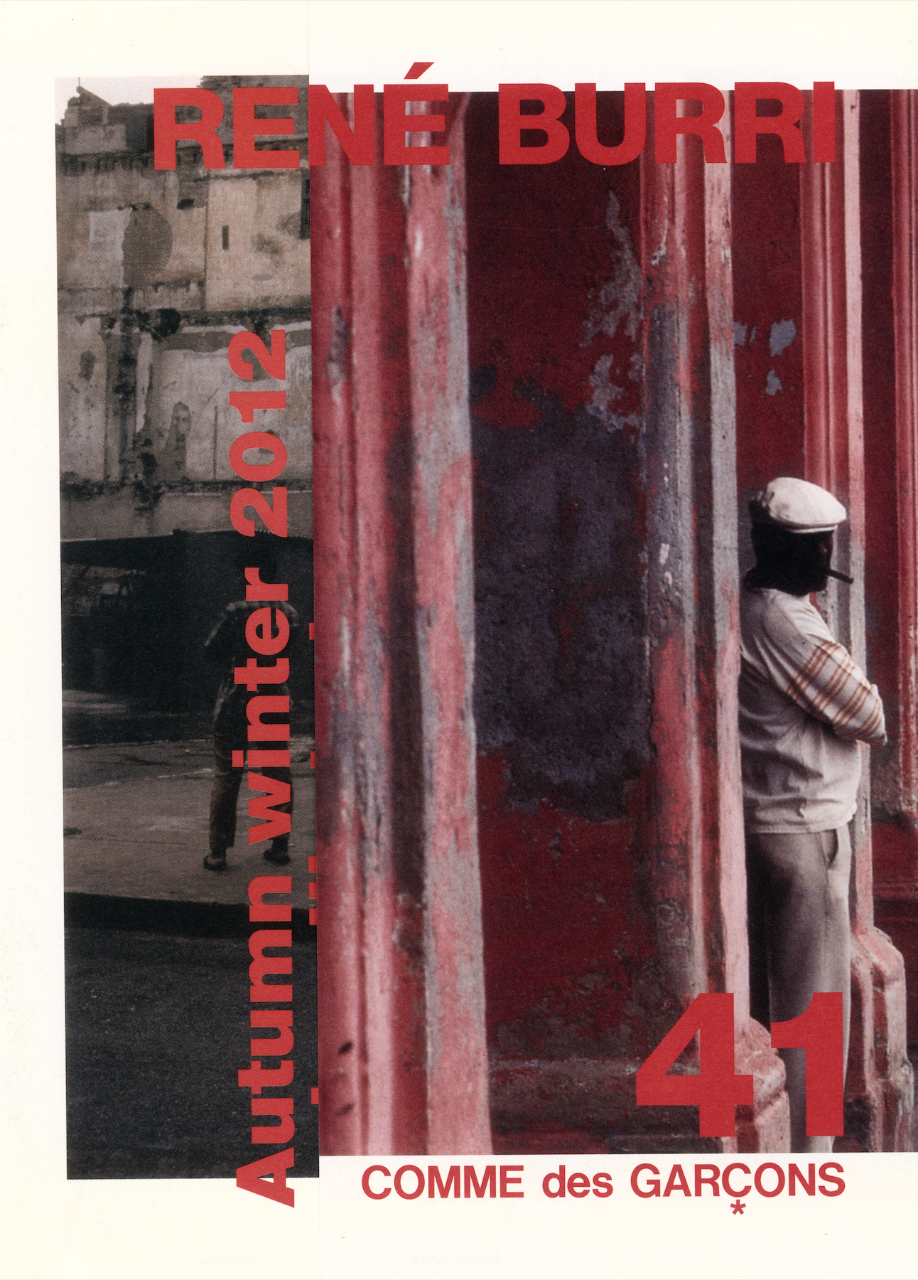 COMME DES GARÇONS 2012 SS DM — RENÉ BURRI 41