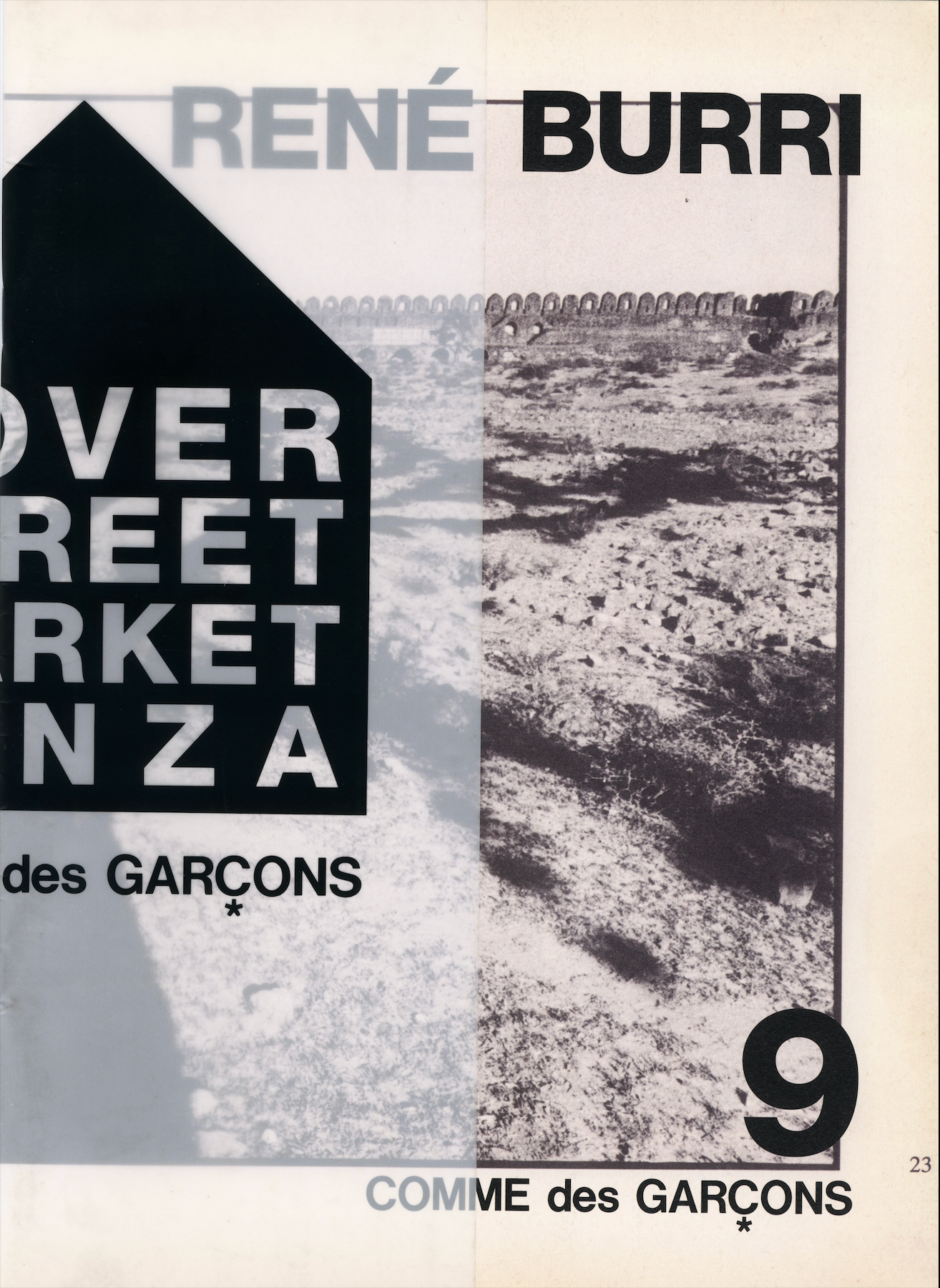 COMME DES GARÇONS 2012 SS DM — RENÉ BURRI 9