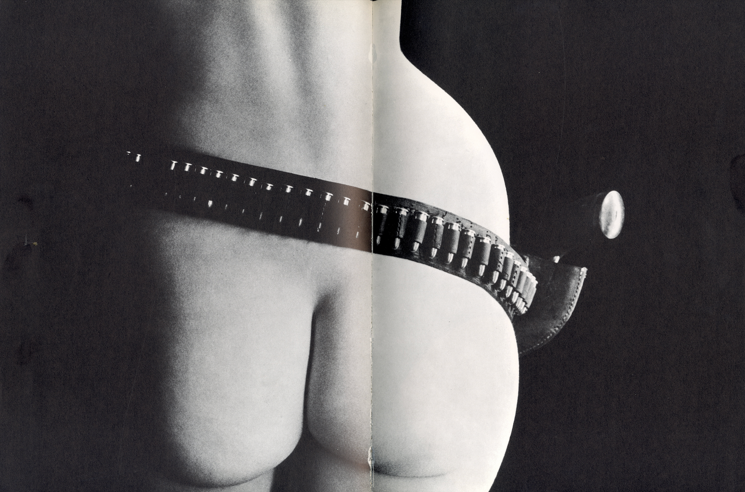 Sam Haskins classic photobook interior spread.