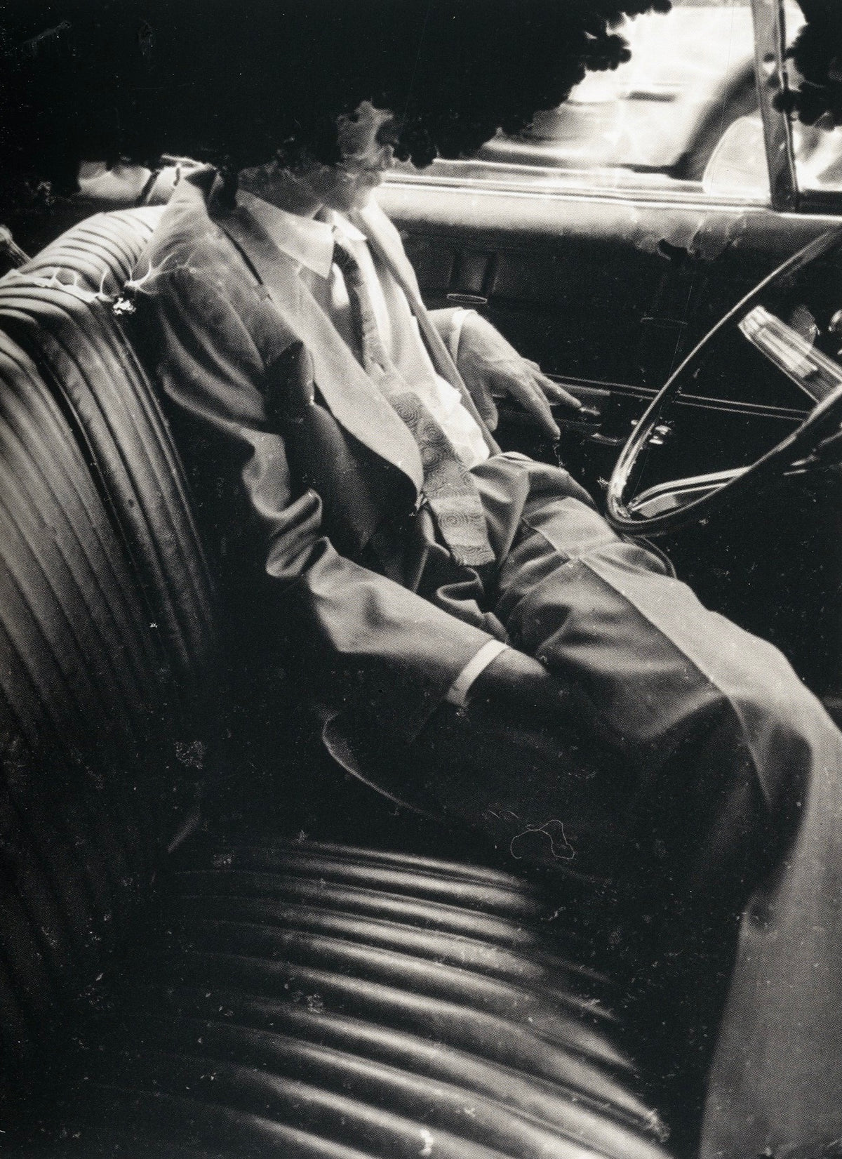 Damaged Negatives Glen Luchford interior reclining figure fashion flood damage deteriorated negative interior 2 intermission books.