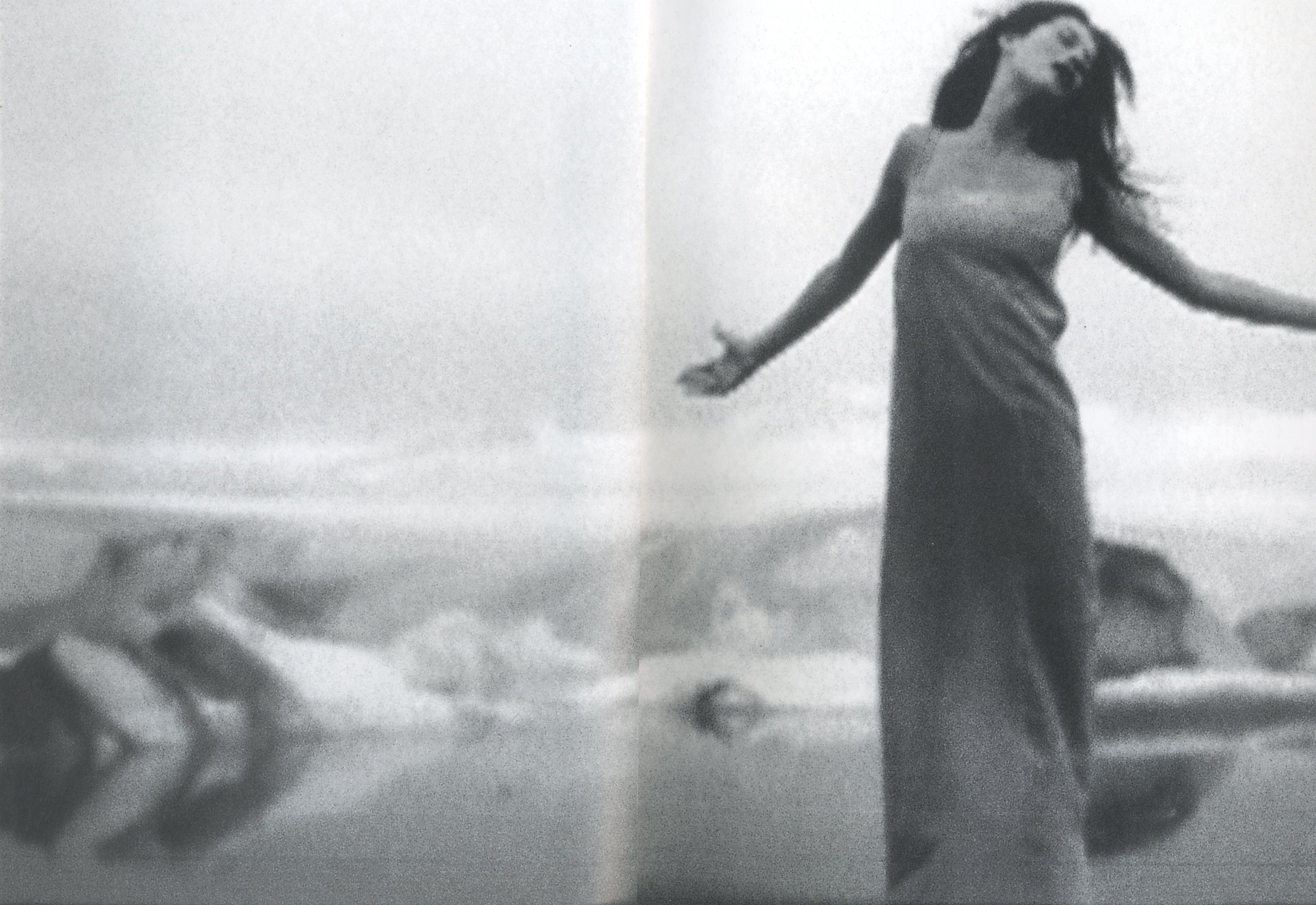 Large-format editorial layout from Égoïste magazine showcasing avant-garde fashion photography.