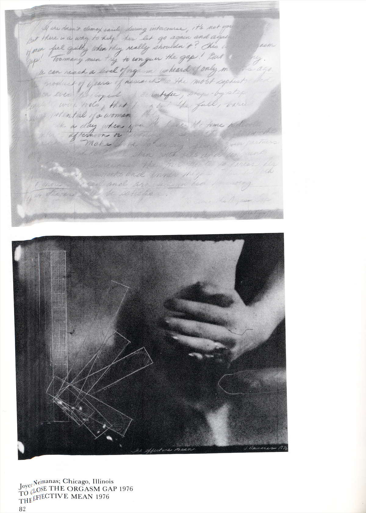 Eros and Photography interior handwritten text photographic image conceptual layout interior 5 intermission books.