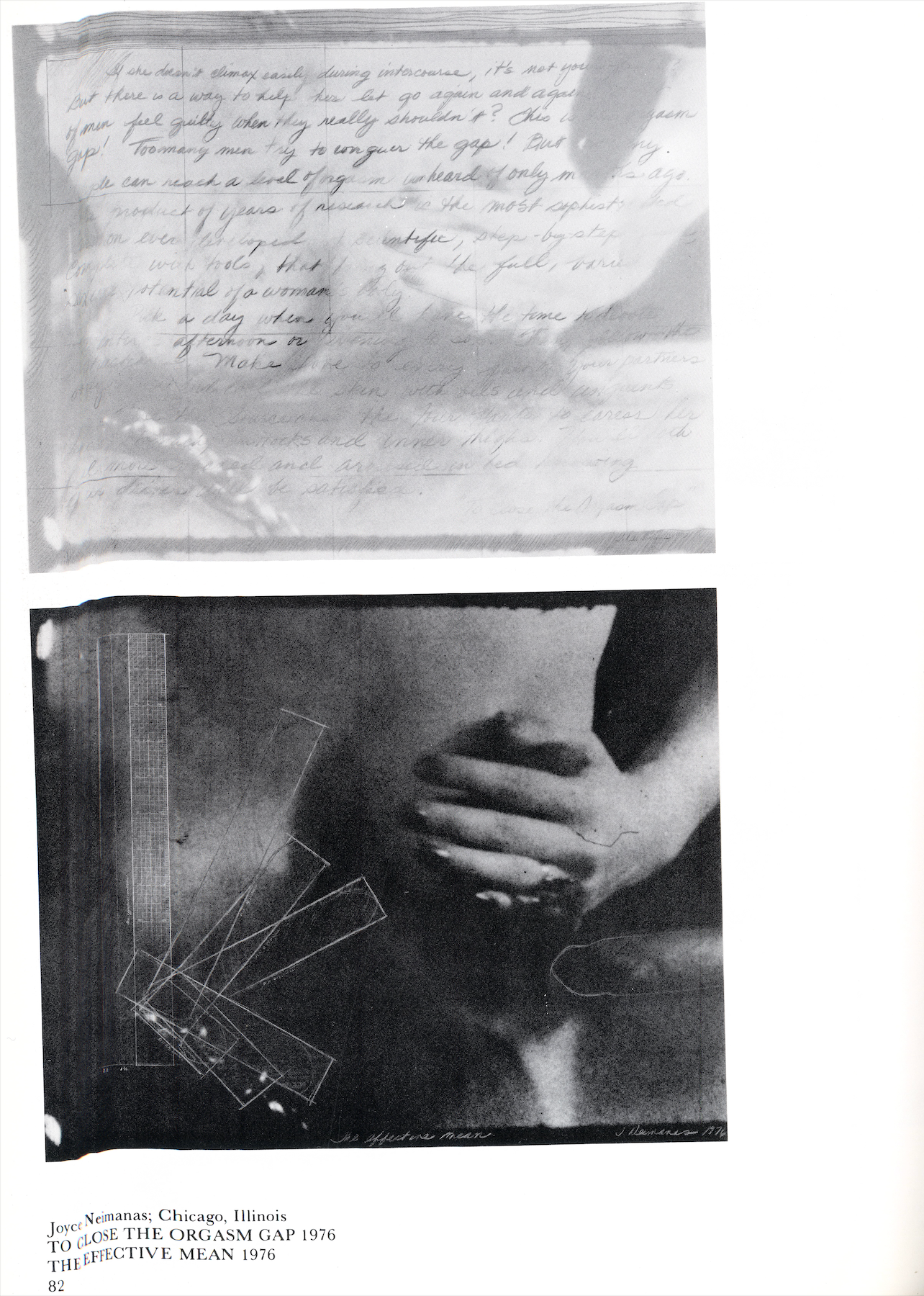 Eros and Photography interior handwritten text photographic image conceptual layout interior 5 intermission books.