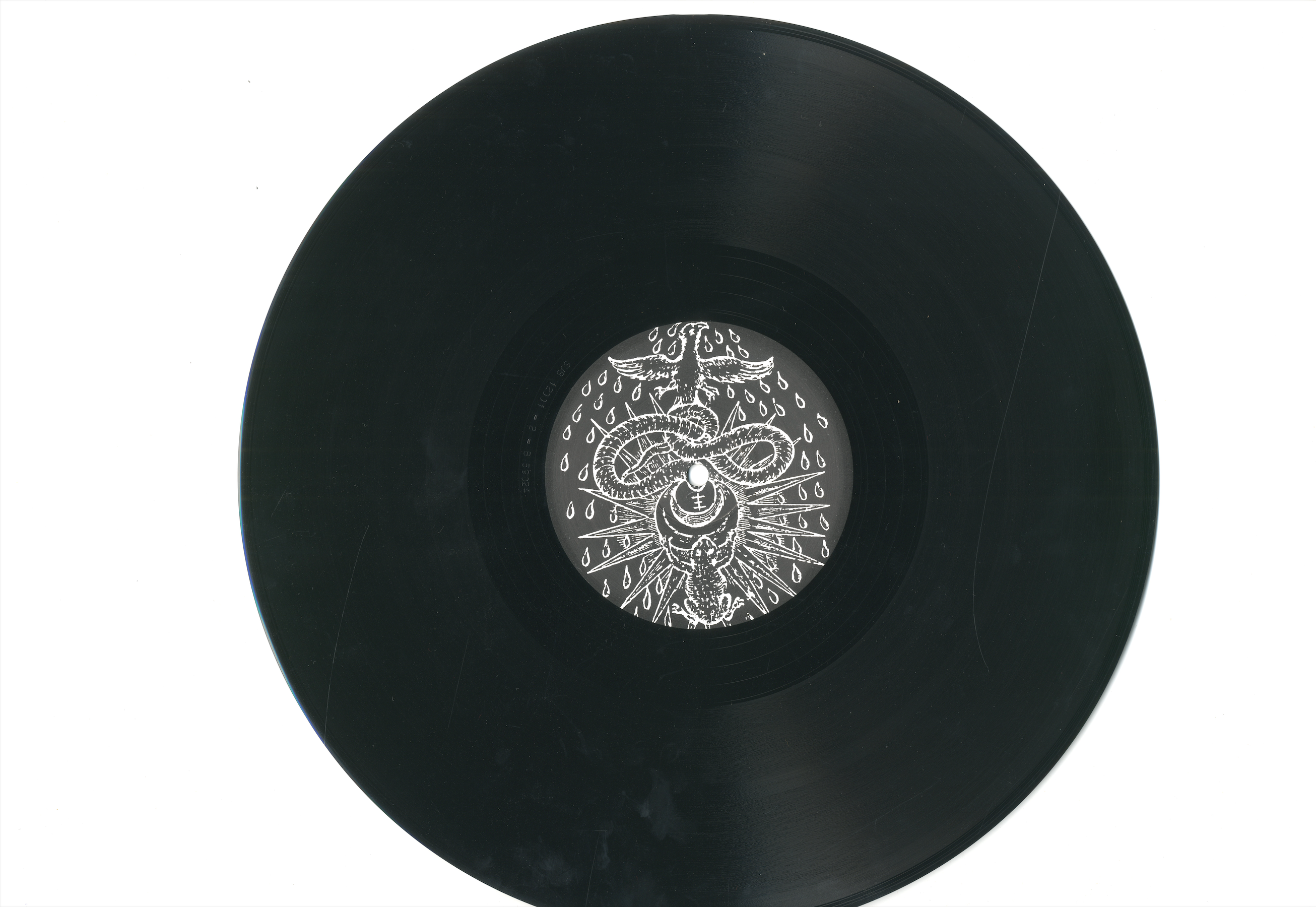 Genesis P-Orridge Supermale label B 45 RPM Sub Rosa 1985 test pressing