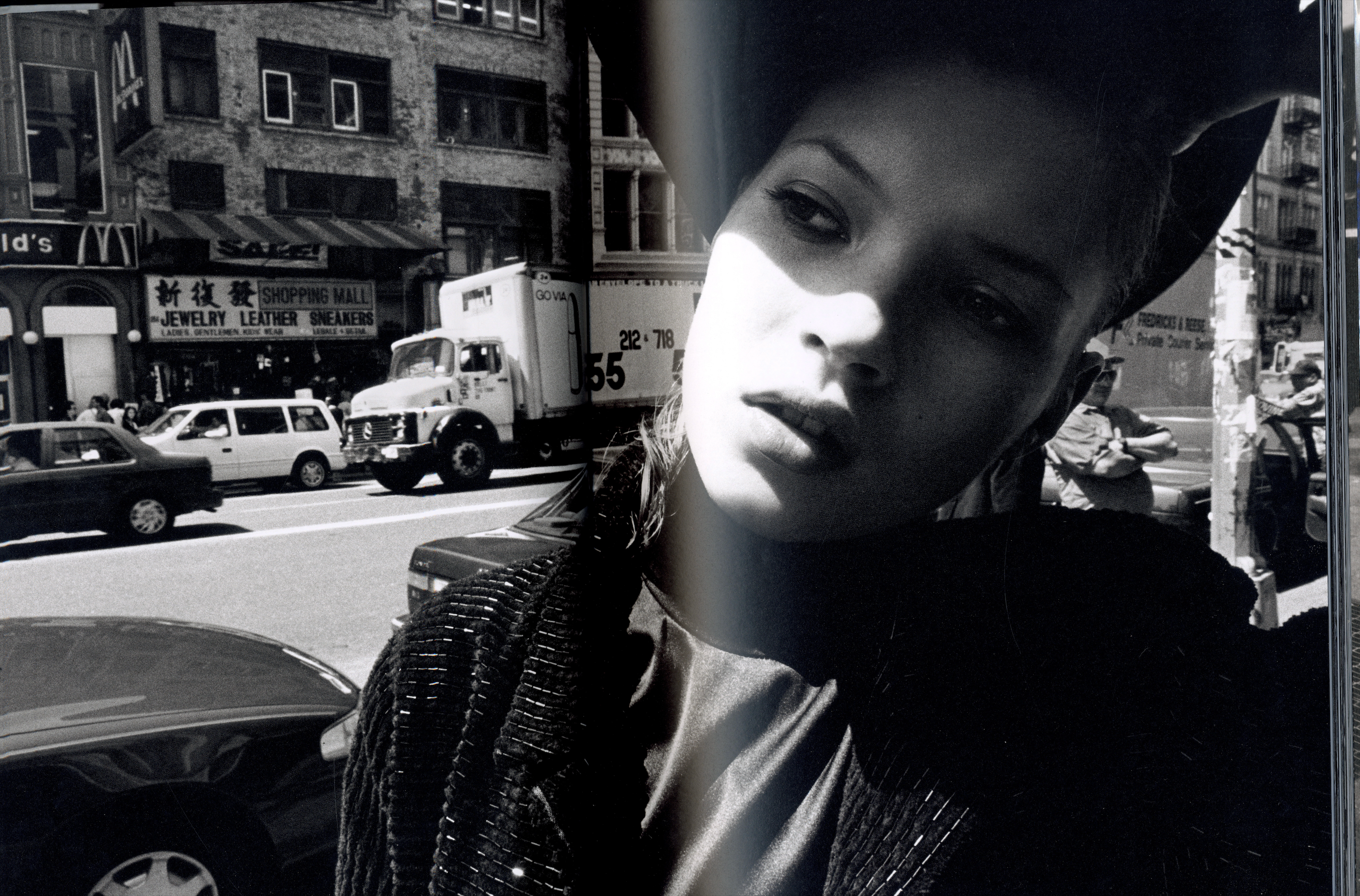 Glen Luchford fashion photography Roseland book layout.
