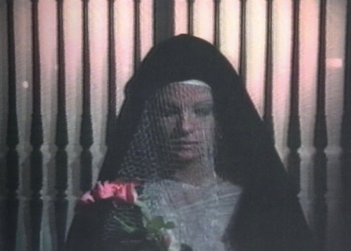Warhol Mapplethorpe Guise and Dolls interior veiled figure bride still gender performance interior 5 intermission books.