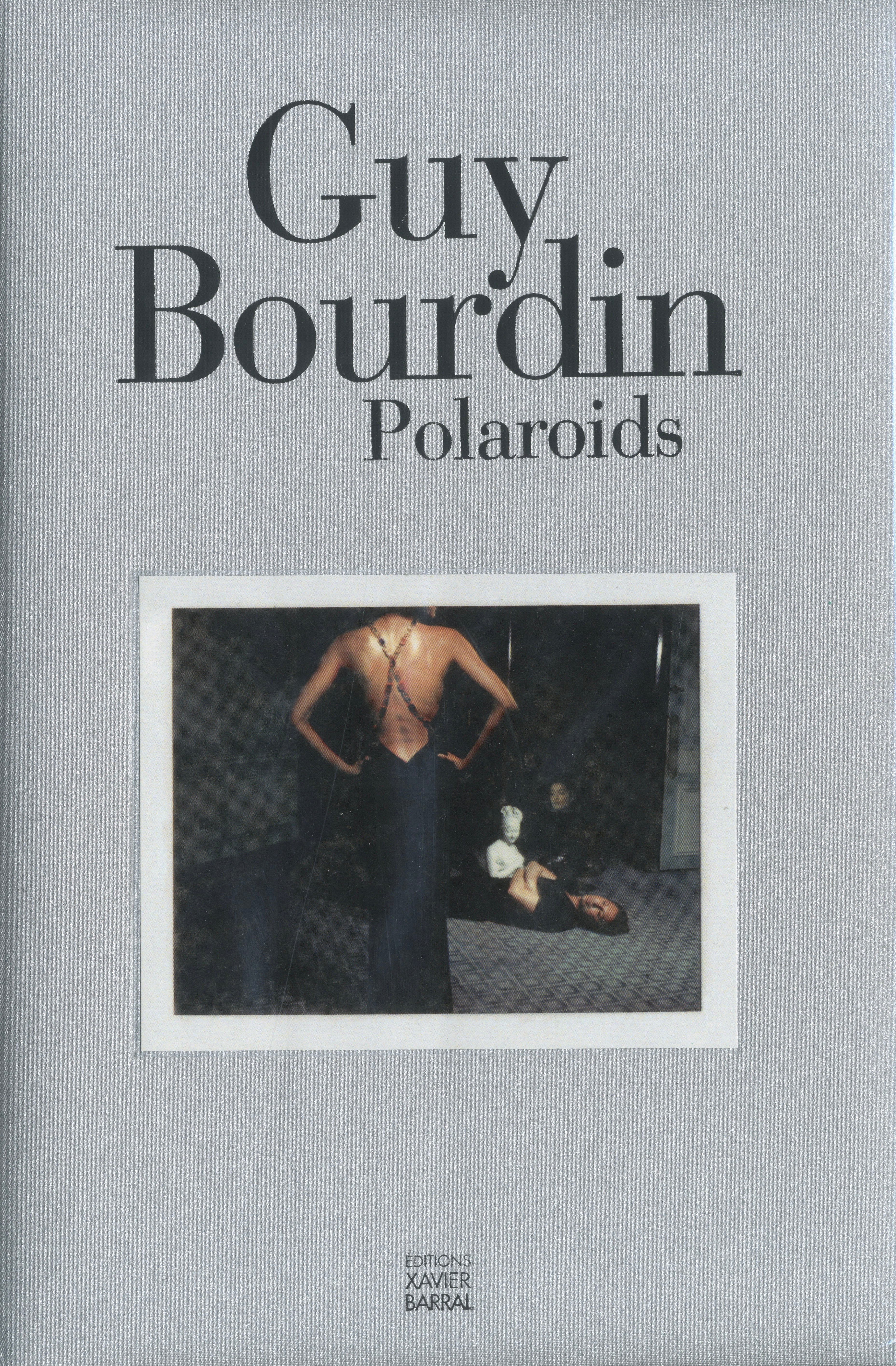 Front cover Guy Bourdin Polaroids photobook.