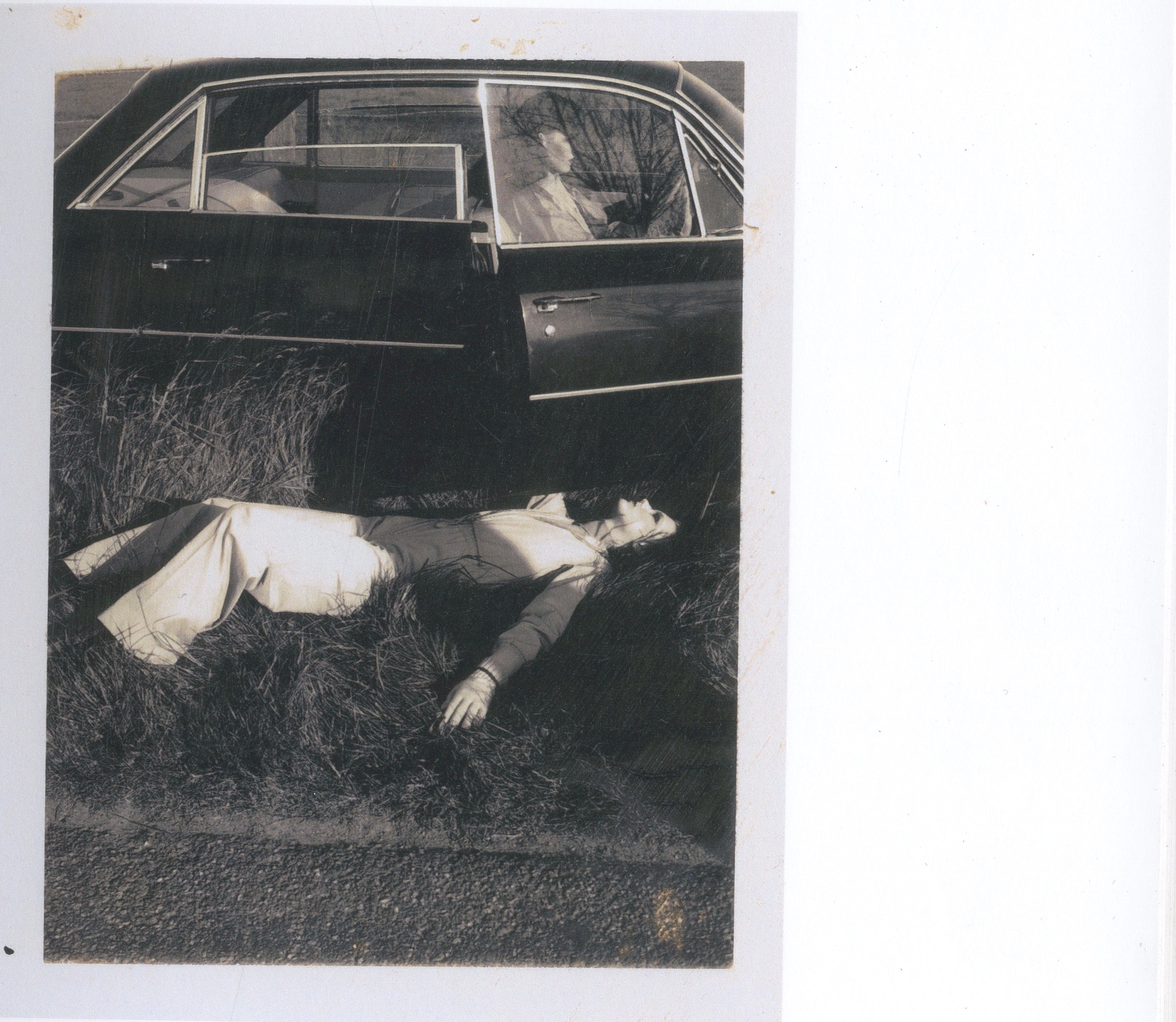 Interior image Guy Bourdin Polaroid photography.