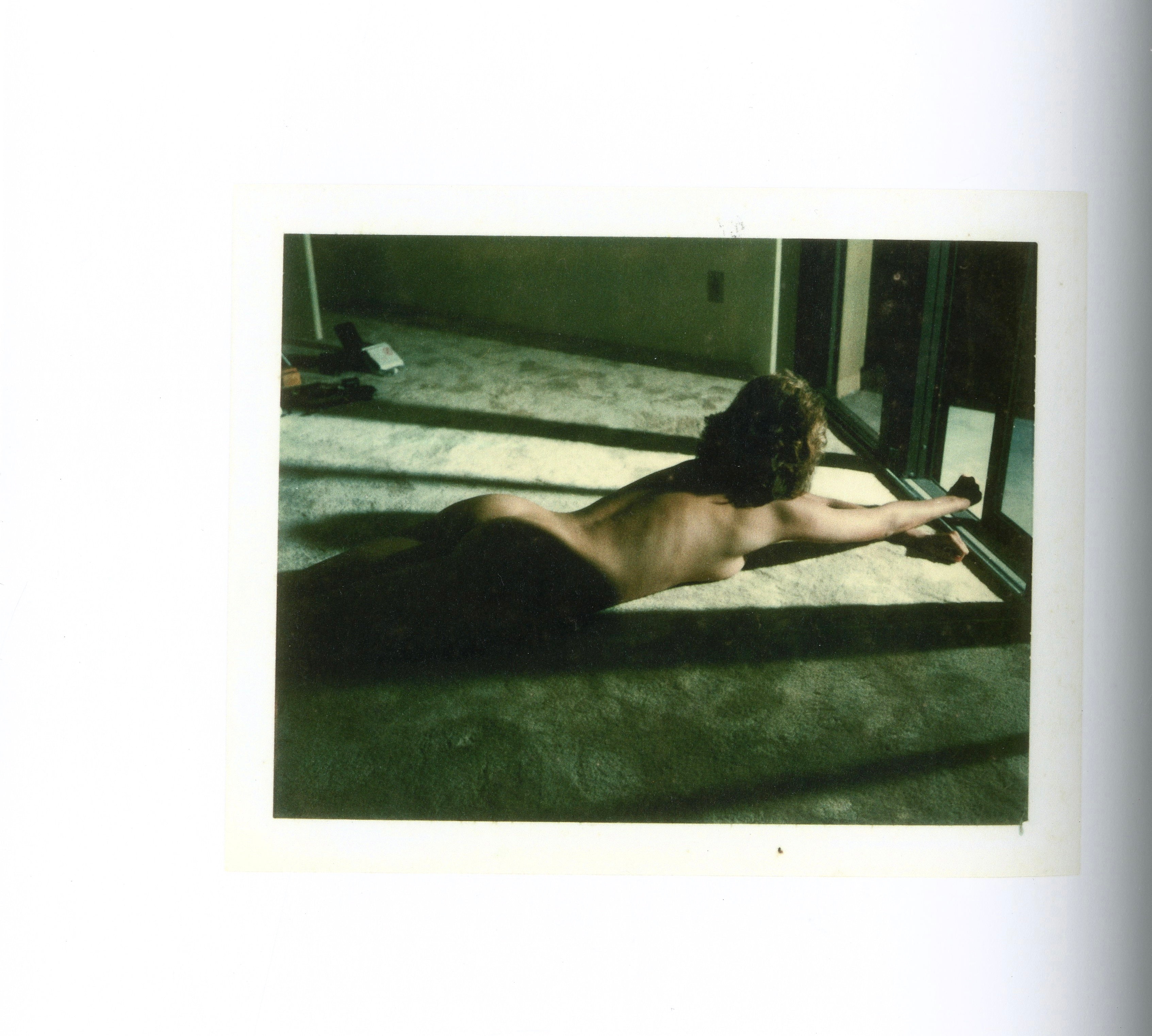 Interior spread fashion photography Polaroids.