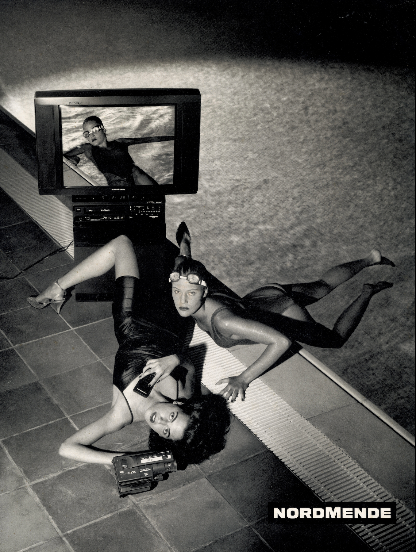 Back cover Helmut Newton Illustrated No 2 Schirmer Mosel.