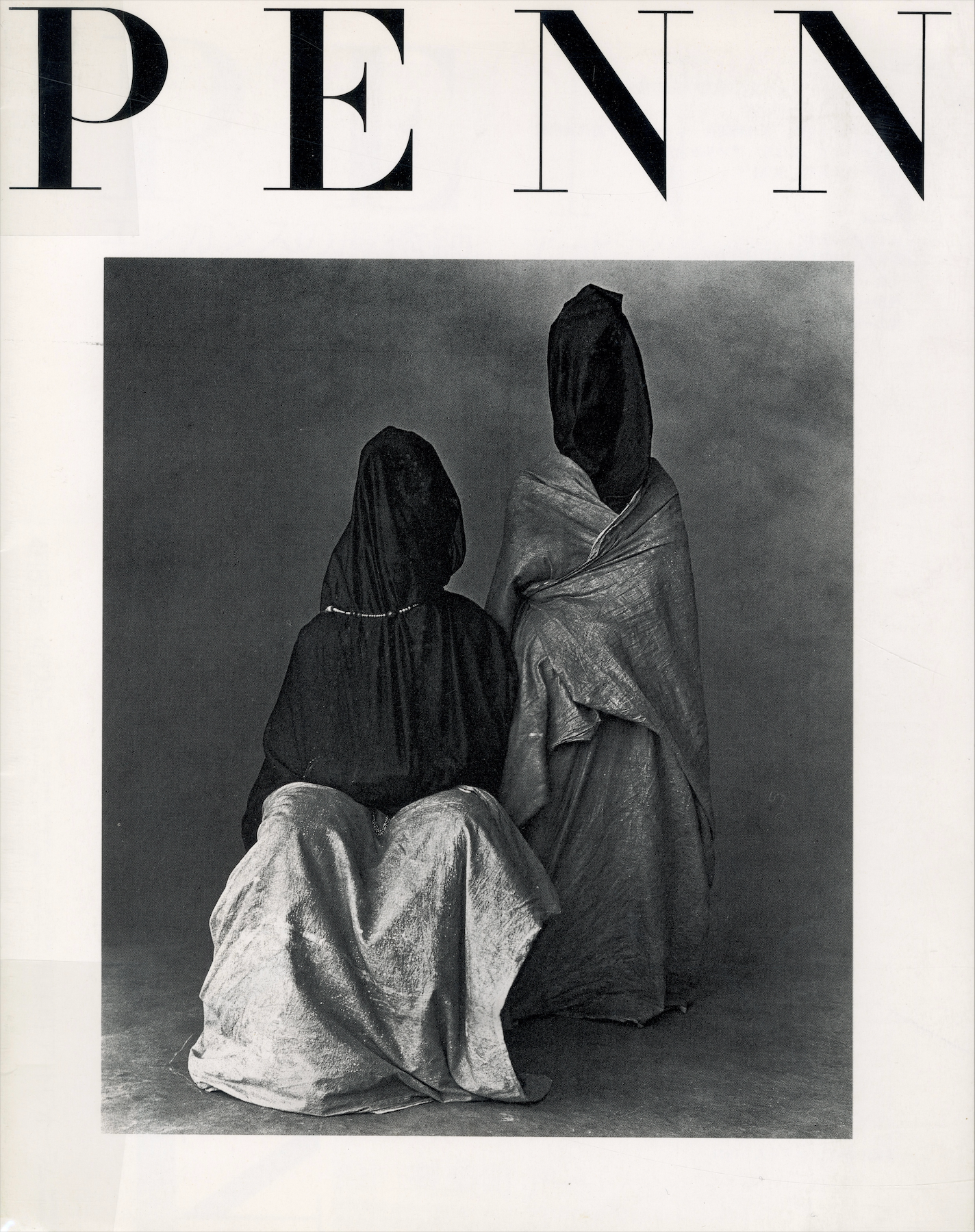 Irving Penn Penn photobook front cover.