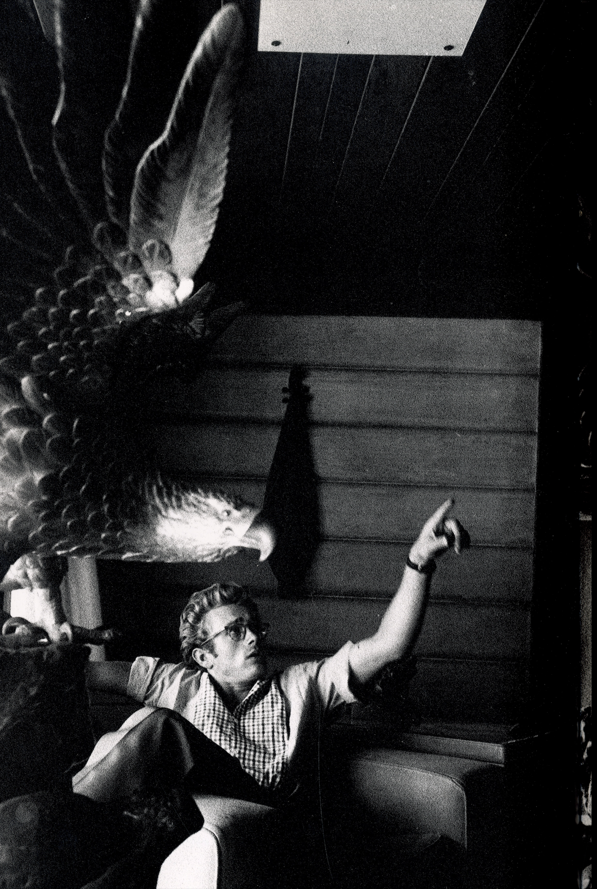 Interior image James Dean candid photography Japan book.