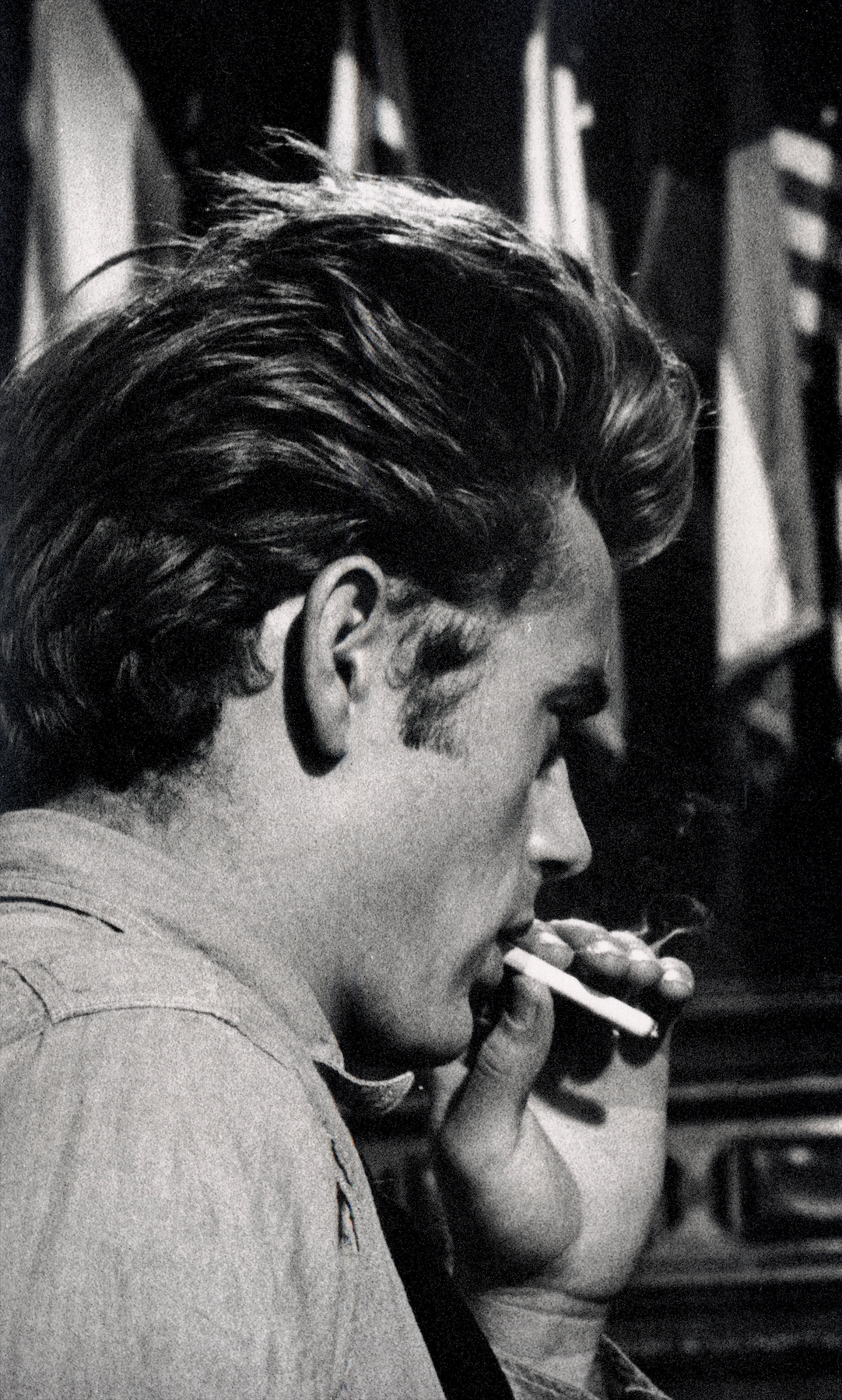Interior layout James Dean photobook large format.