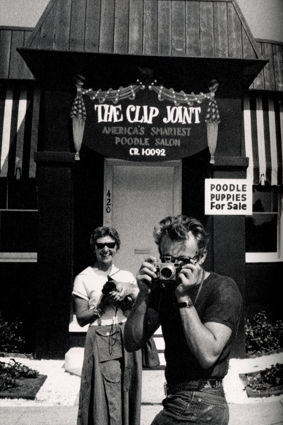 Interior layout James Dean photobook large format.