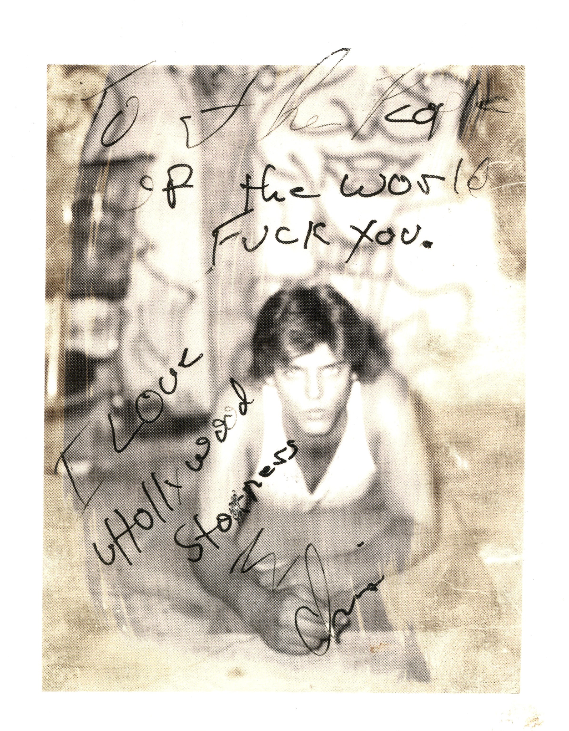 Color Polaroid selections from Jim Goldberg’s FINGERPRINT showing candid documentary scenes.