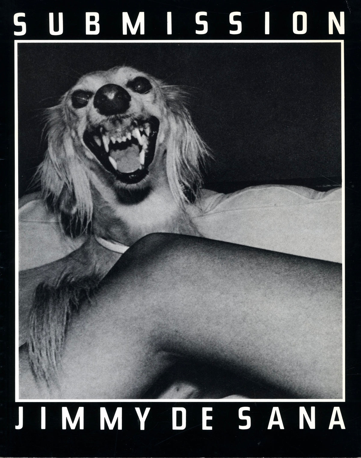 Jimmy DeSana Submission (1980) photobook, front cover.