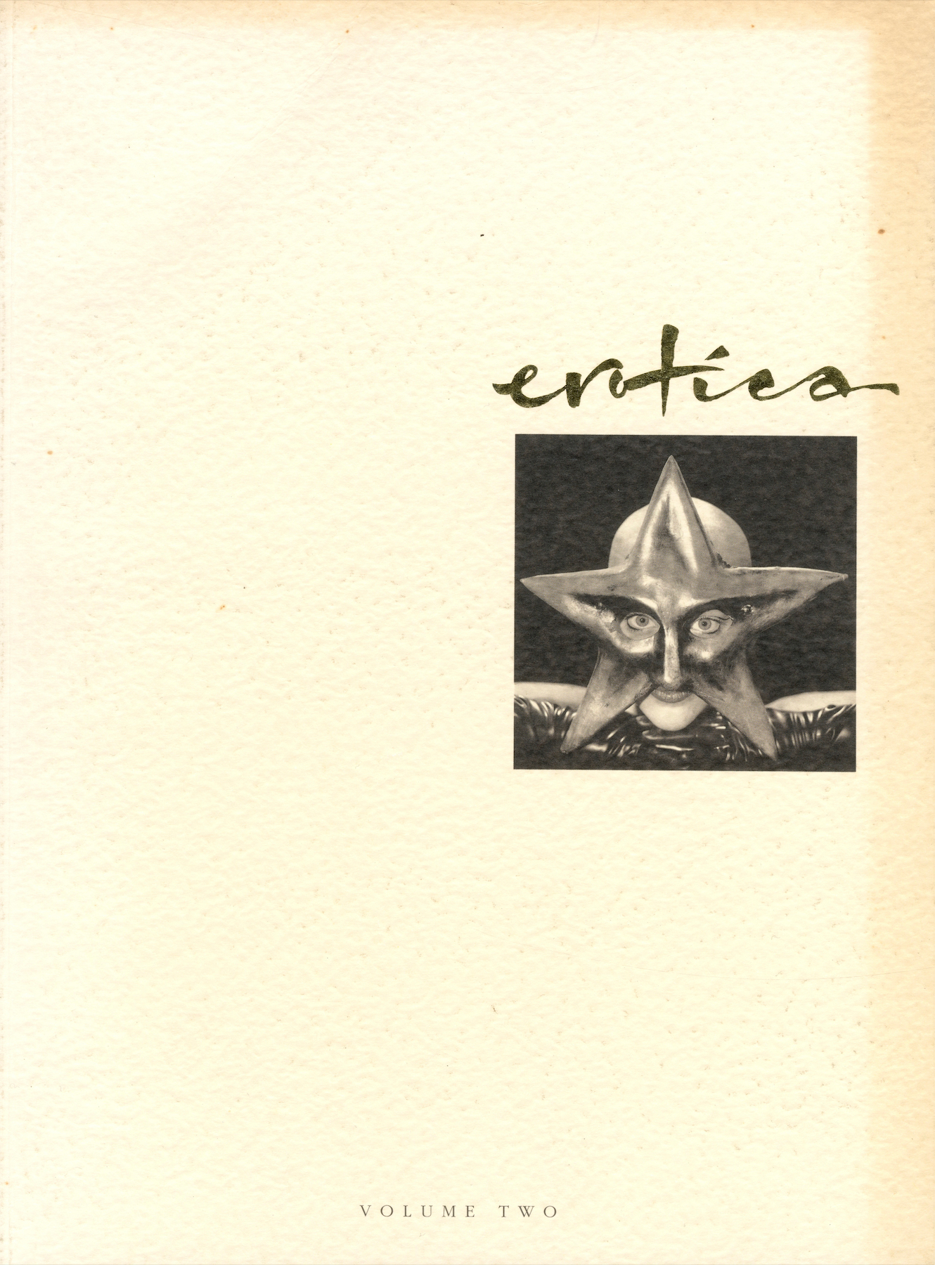 Front cover Journal of Erotica Volume Two 1993.