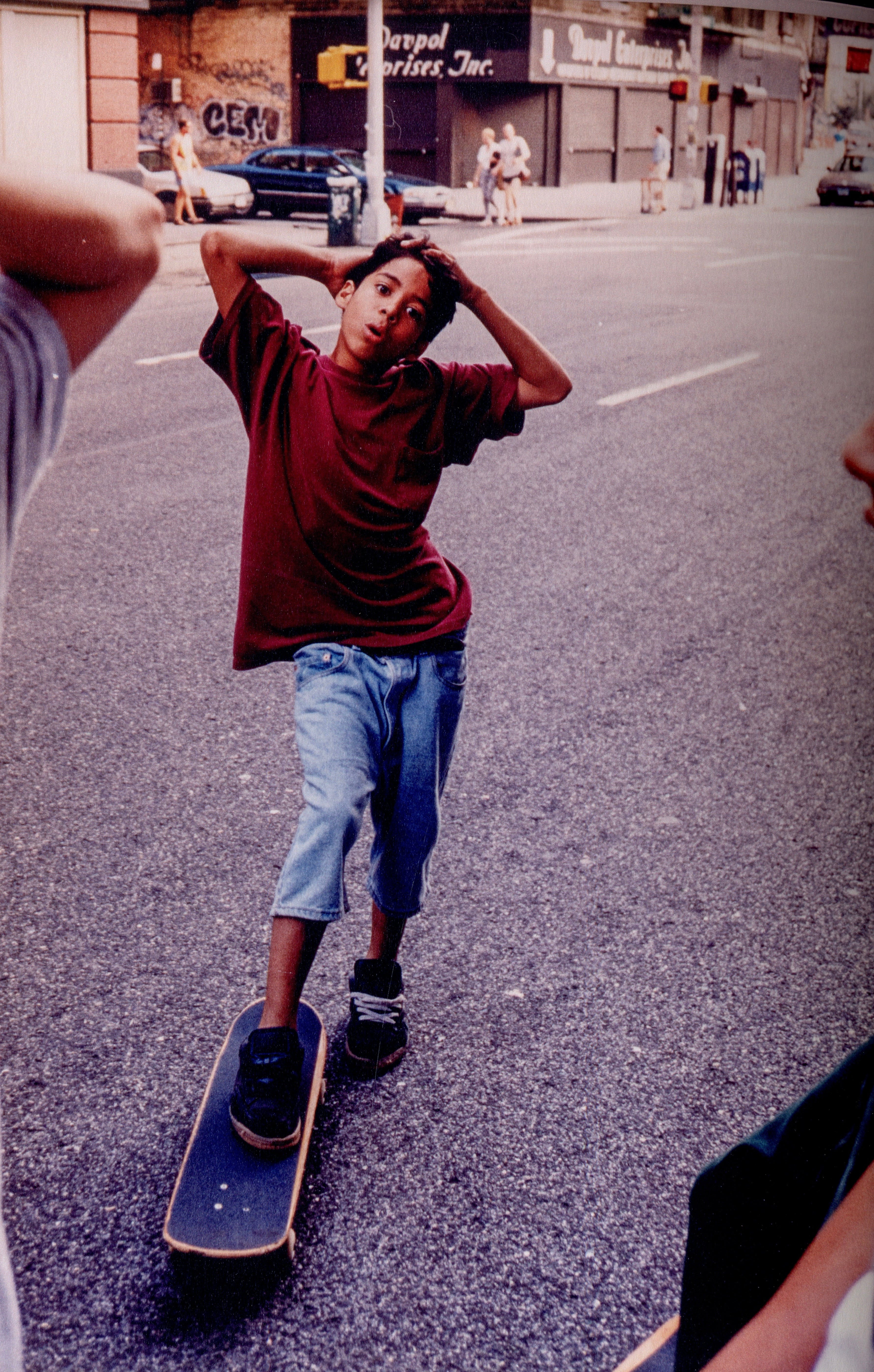 Interior spread Larry Clark youth culture photography.