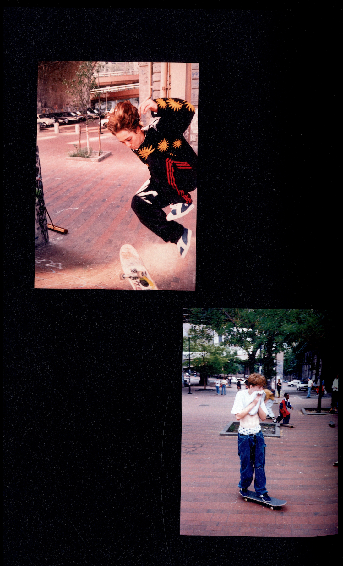 Interior image skaters documentary photography Larry Clark.