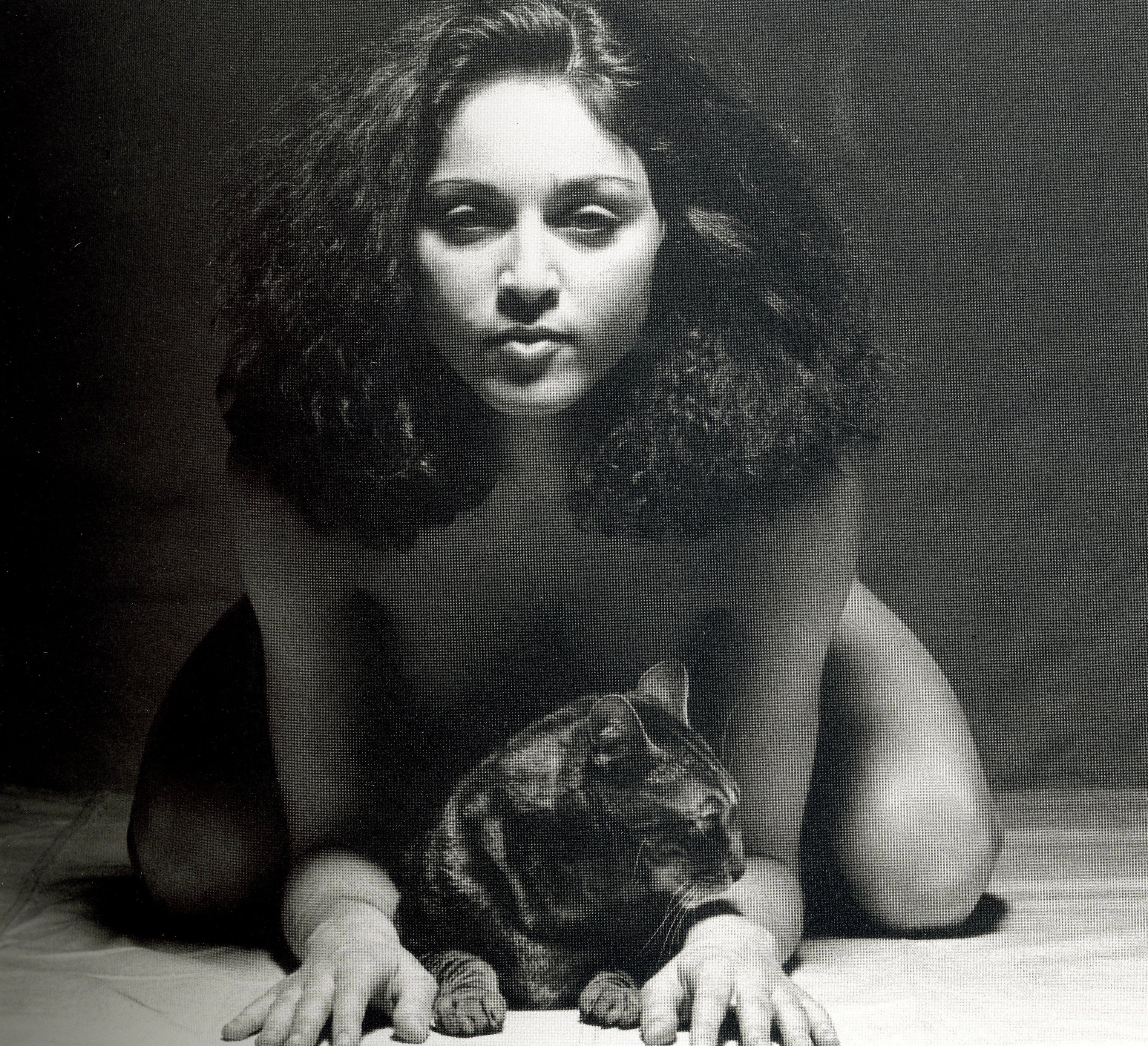 Interior image Madonna 1979 New York photography session.