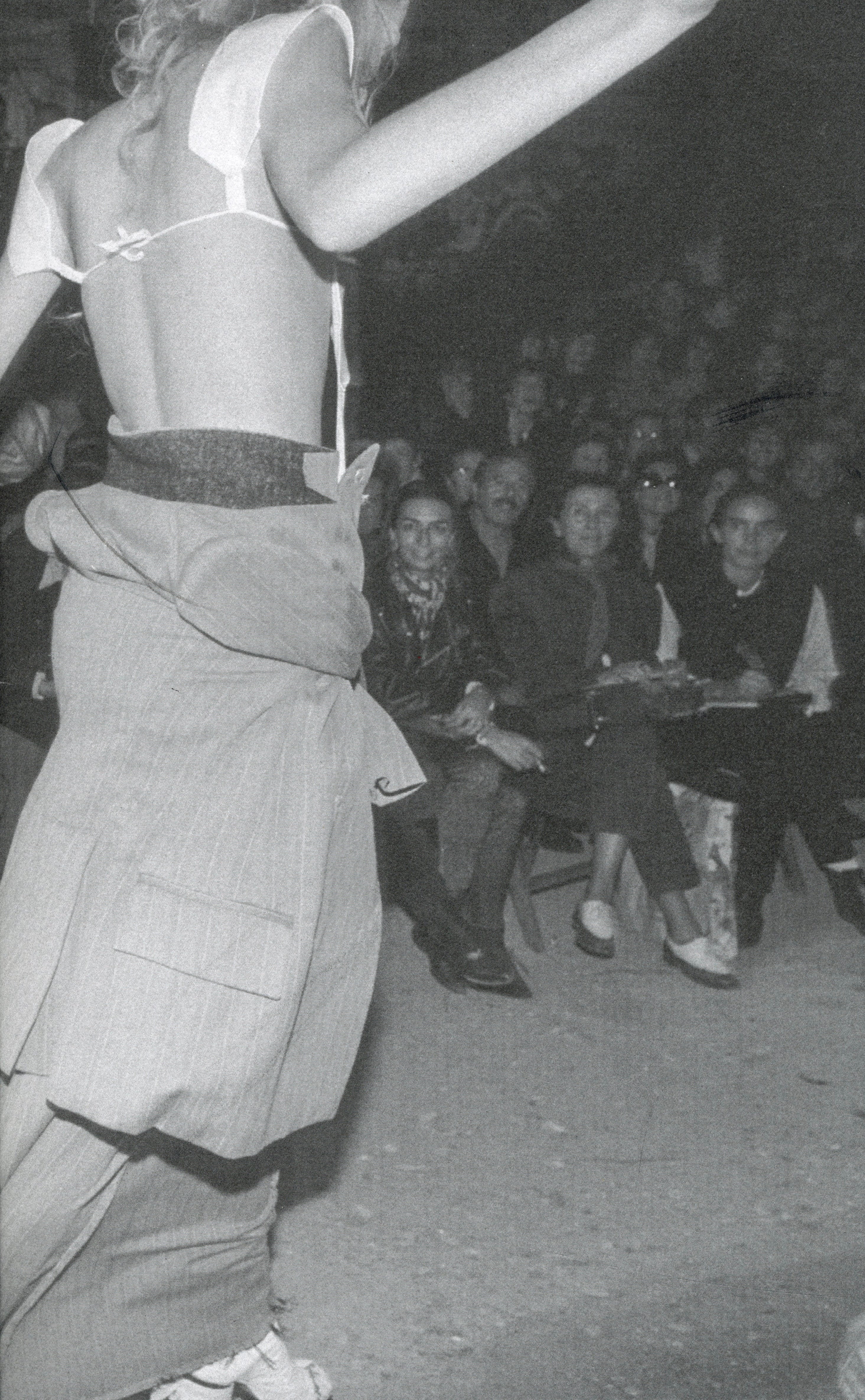 Martin Margiela 1989 Dashwood staple bound zine back cover.
