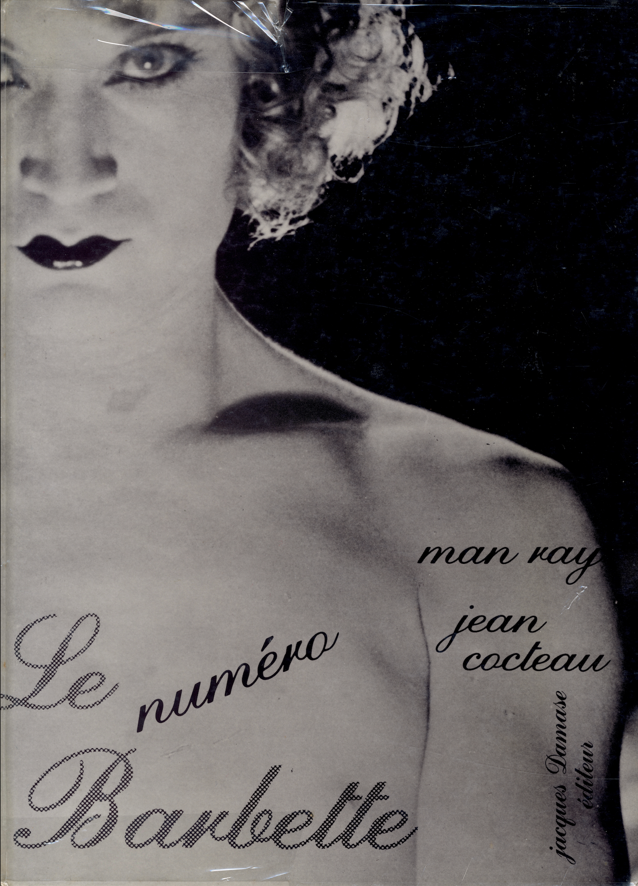 Front cover Le Numero Barbette Man Ray Jean Cocteau 1980.
