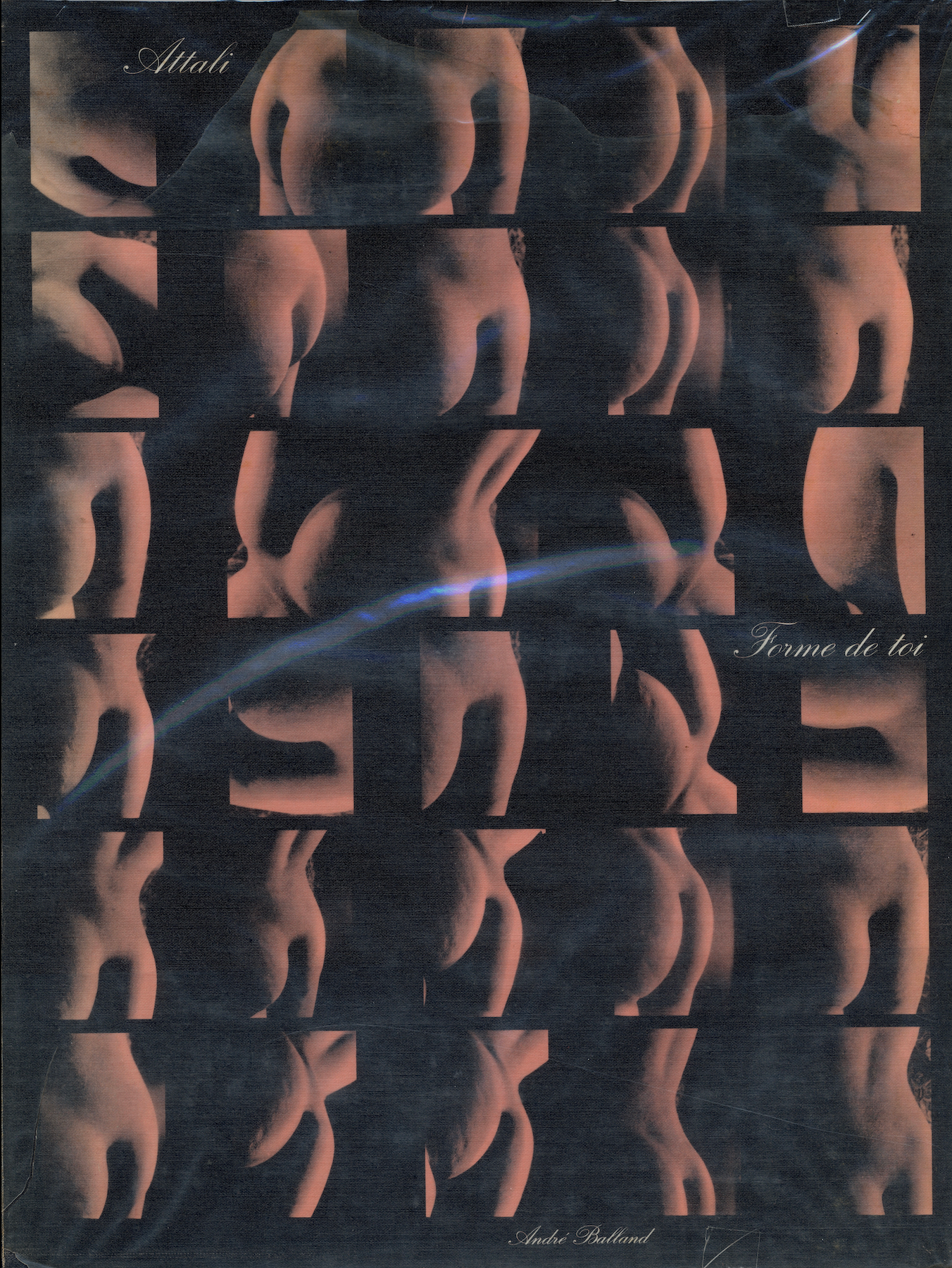 Front cover Forme de toi Marc Attali 1968 photobook.