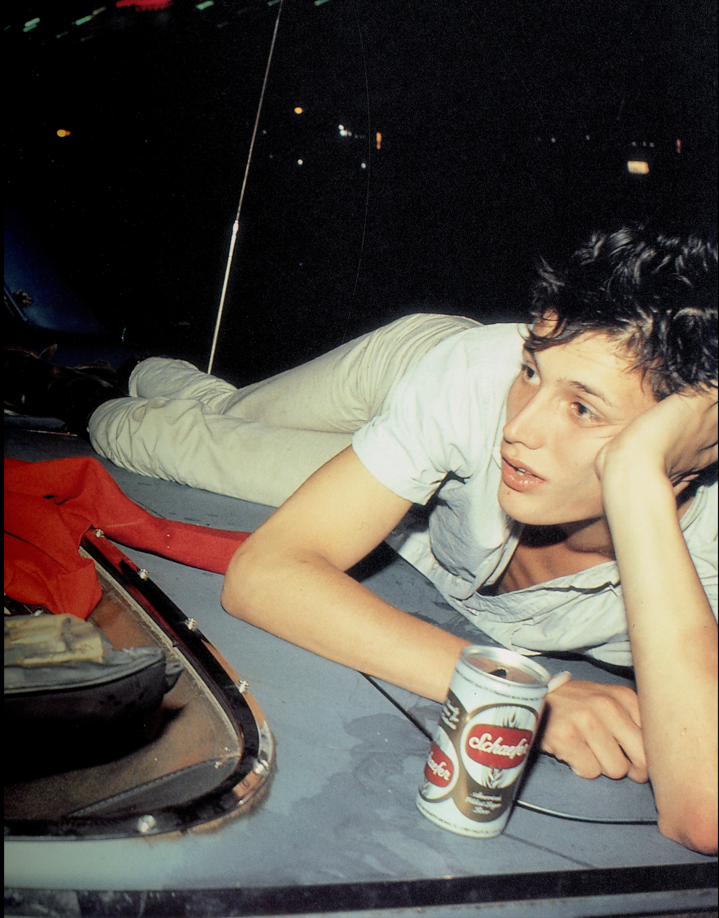 Interior spread Nan Goldin intimate portrait photography.