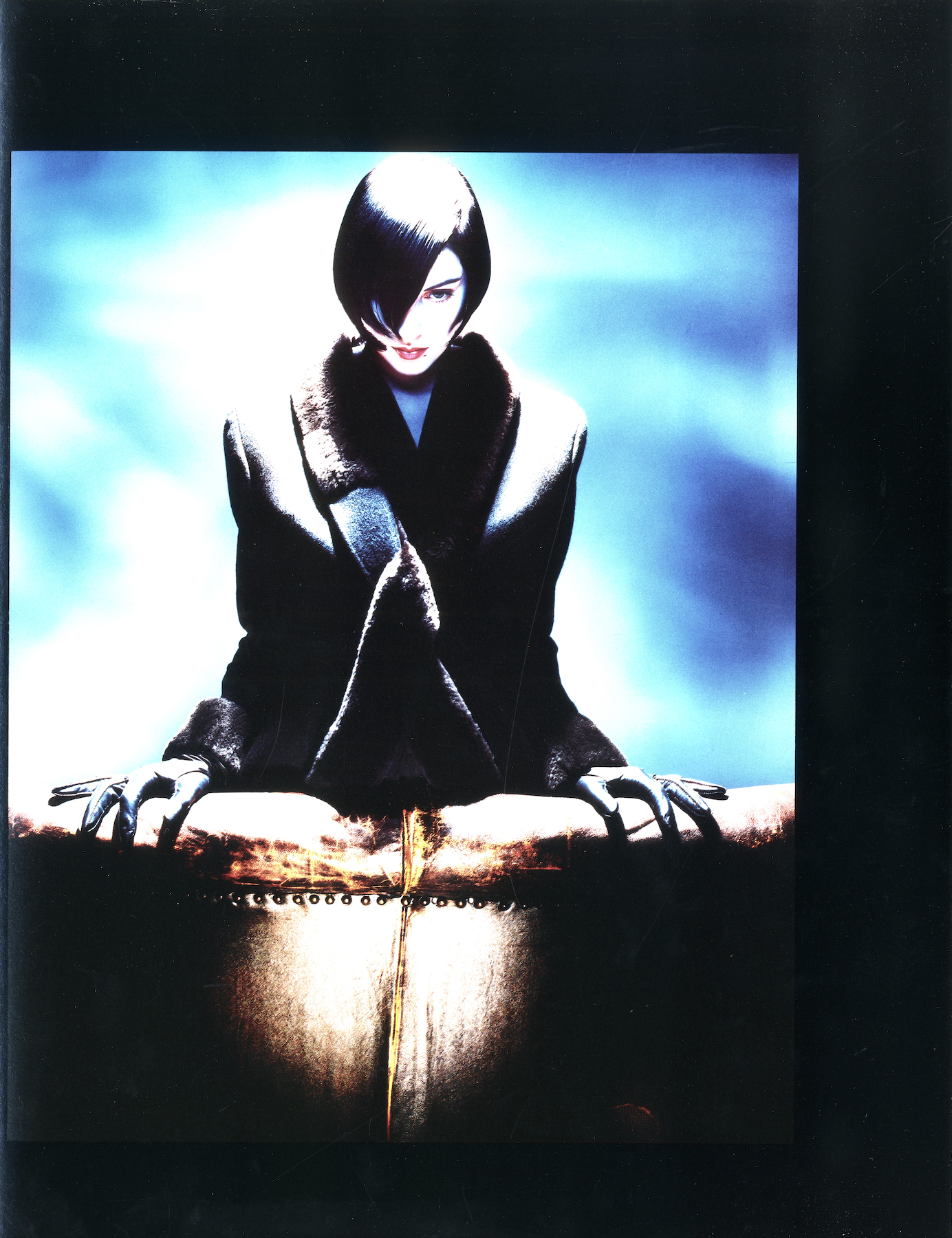 Interior page featuring Nick Knight’s collaborations with Yohji Yamamoto and Jil Sander.