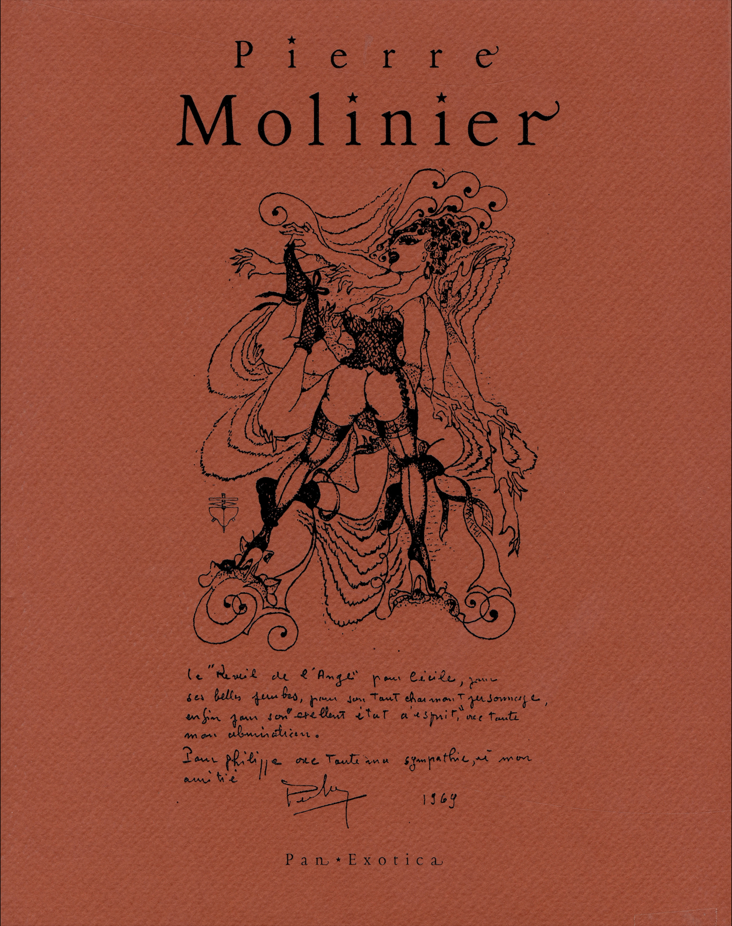 Pierre Molinier Pan-Exotica Treville 2007 front cover.