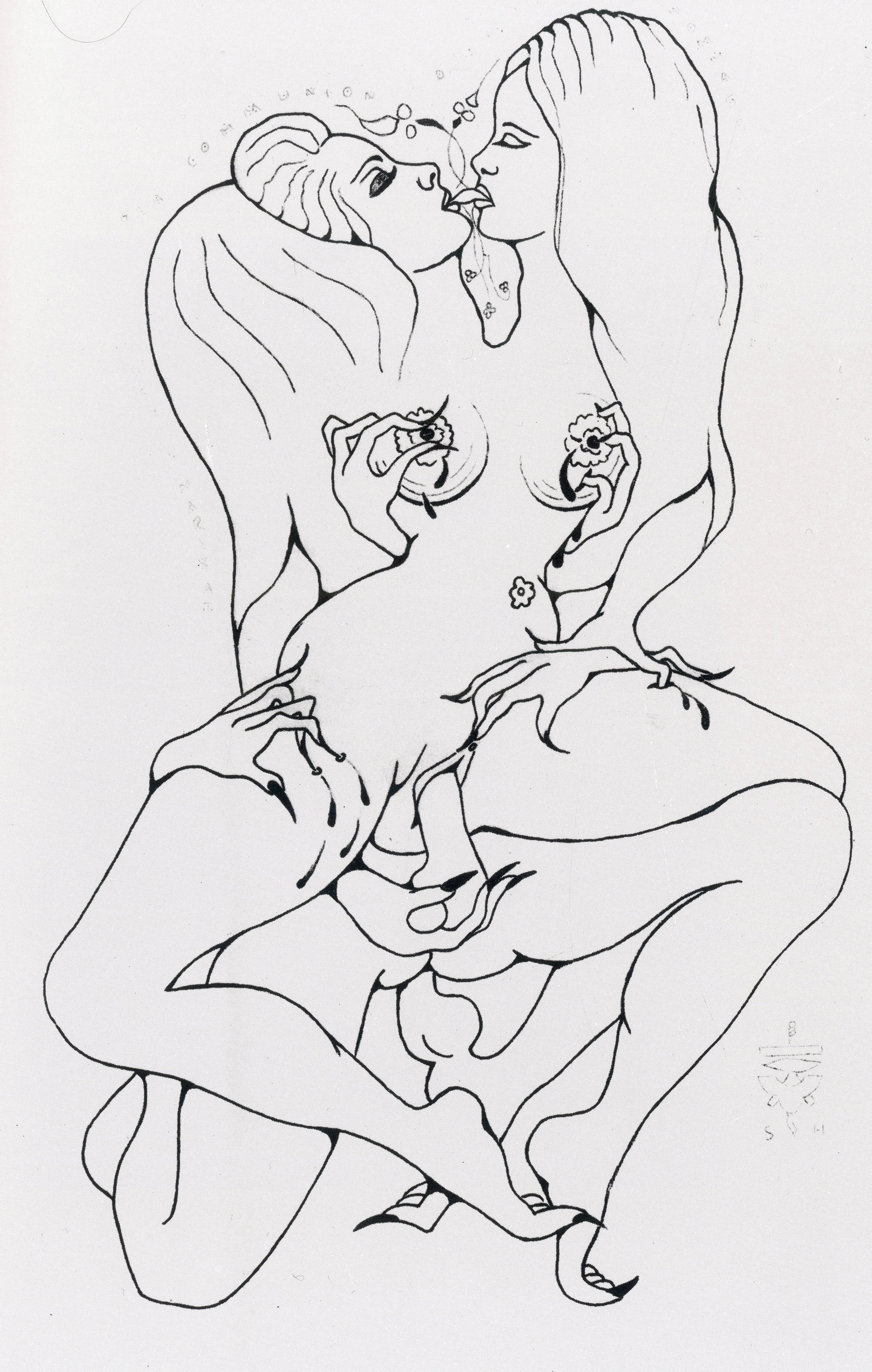 Pierre Molinier erotic surreal composition interior detail 3.