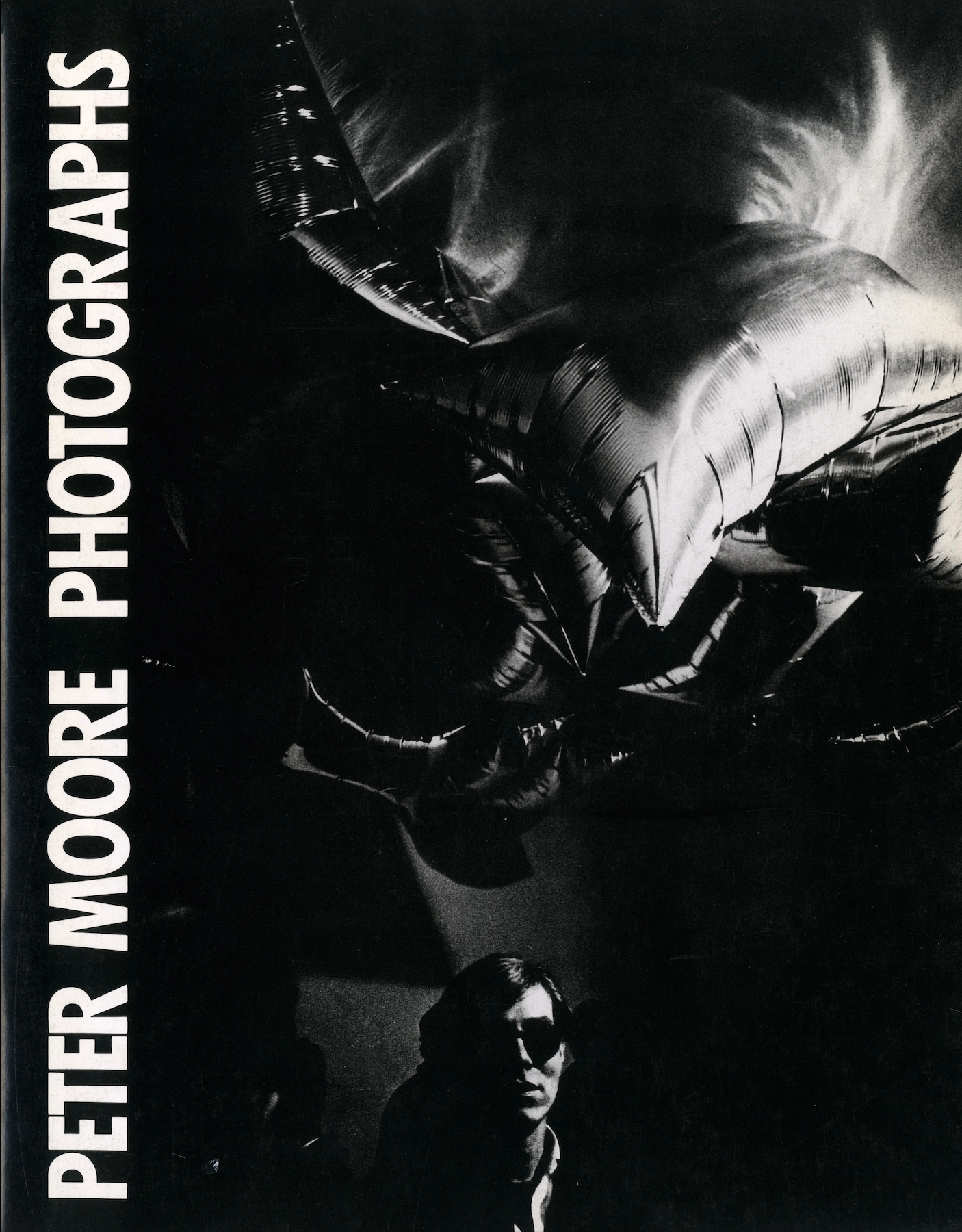 Front cover of Peter Moore Photographs (1989), softcover first edition.