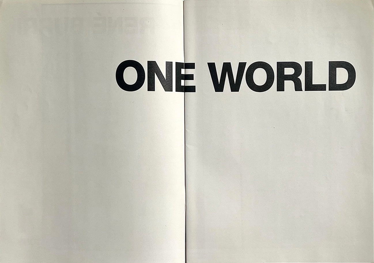 COMME DES GARÇONS 2012 SS DM — RENÉ BURRI 1