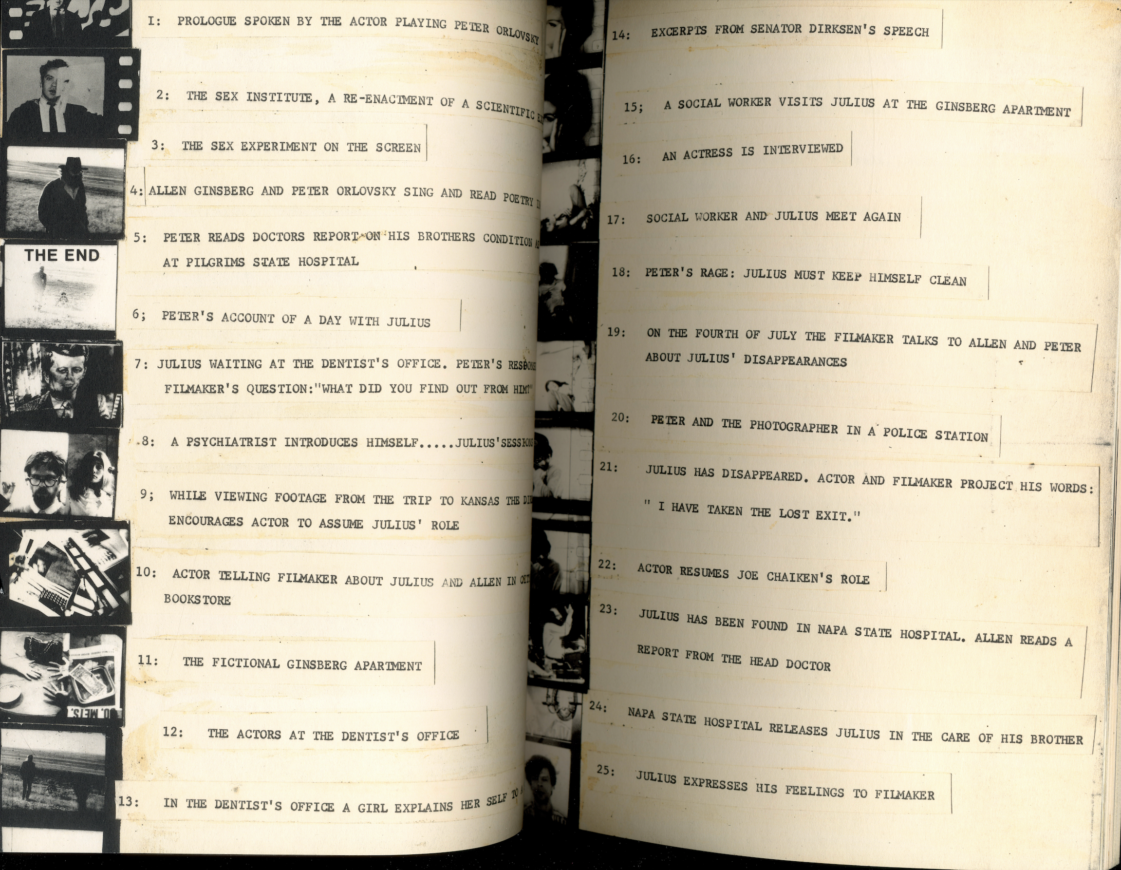 Robert Frank experimental film book with DVD.