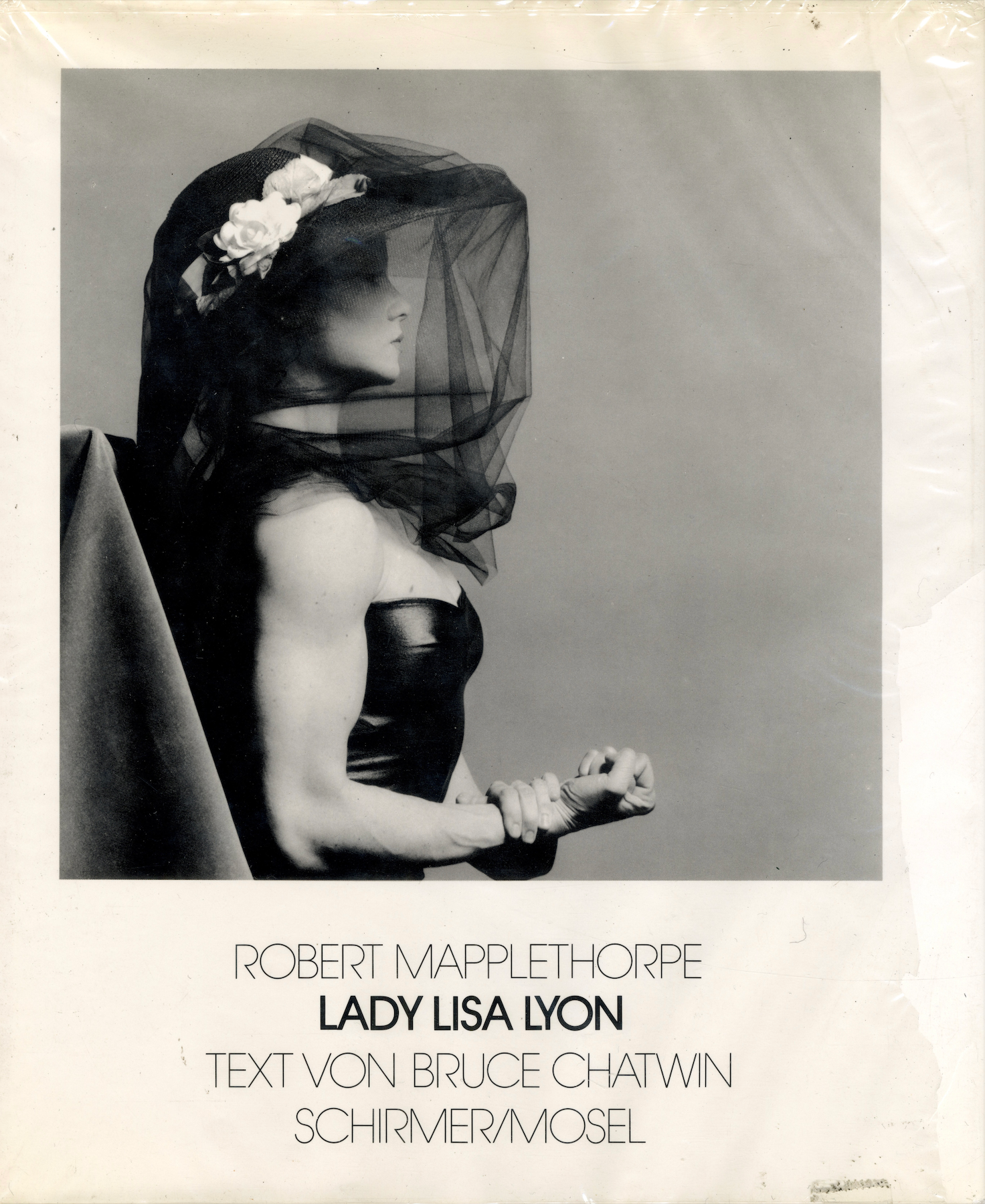 Front cover Robert Mapplethorpe Lady Lisa Lyon book.