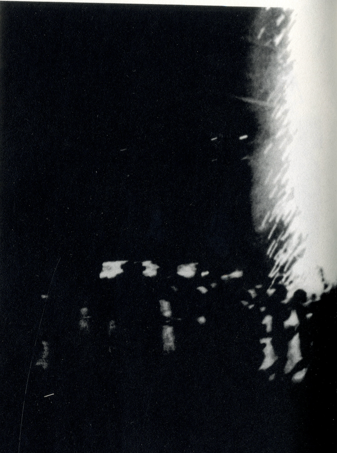 Experimental Japanese photography book cover.