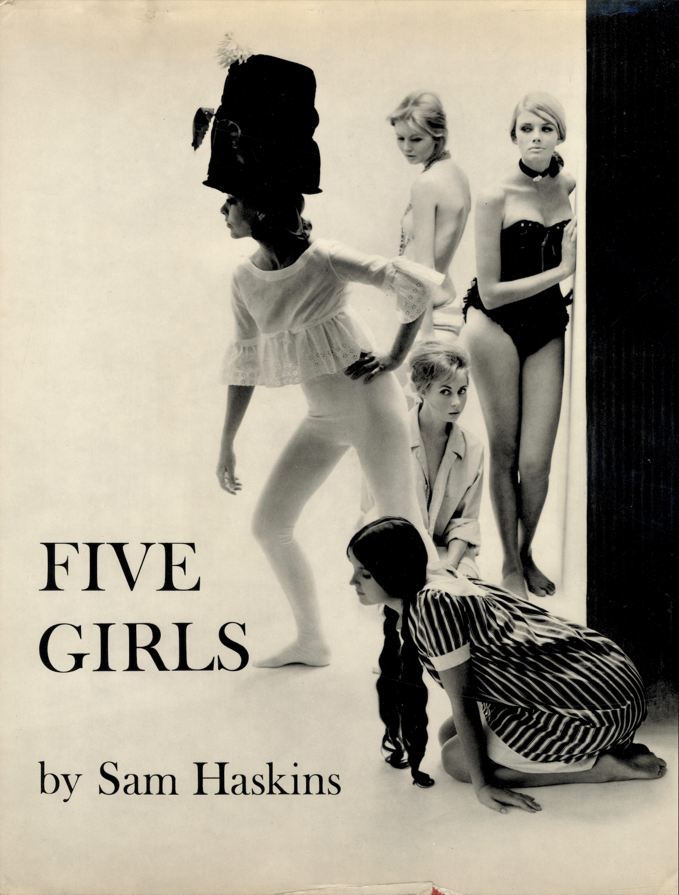 Sam Haskins Five Girls 1962 first edition photobook cover.