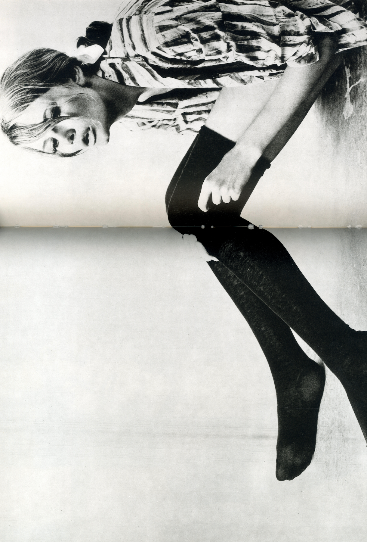 Five Girls photobook layout by Sam Haskins.