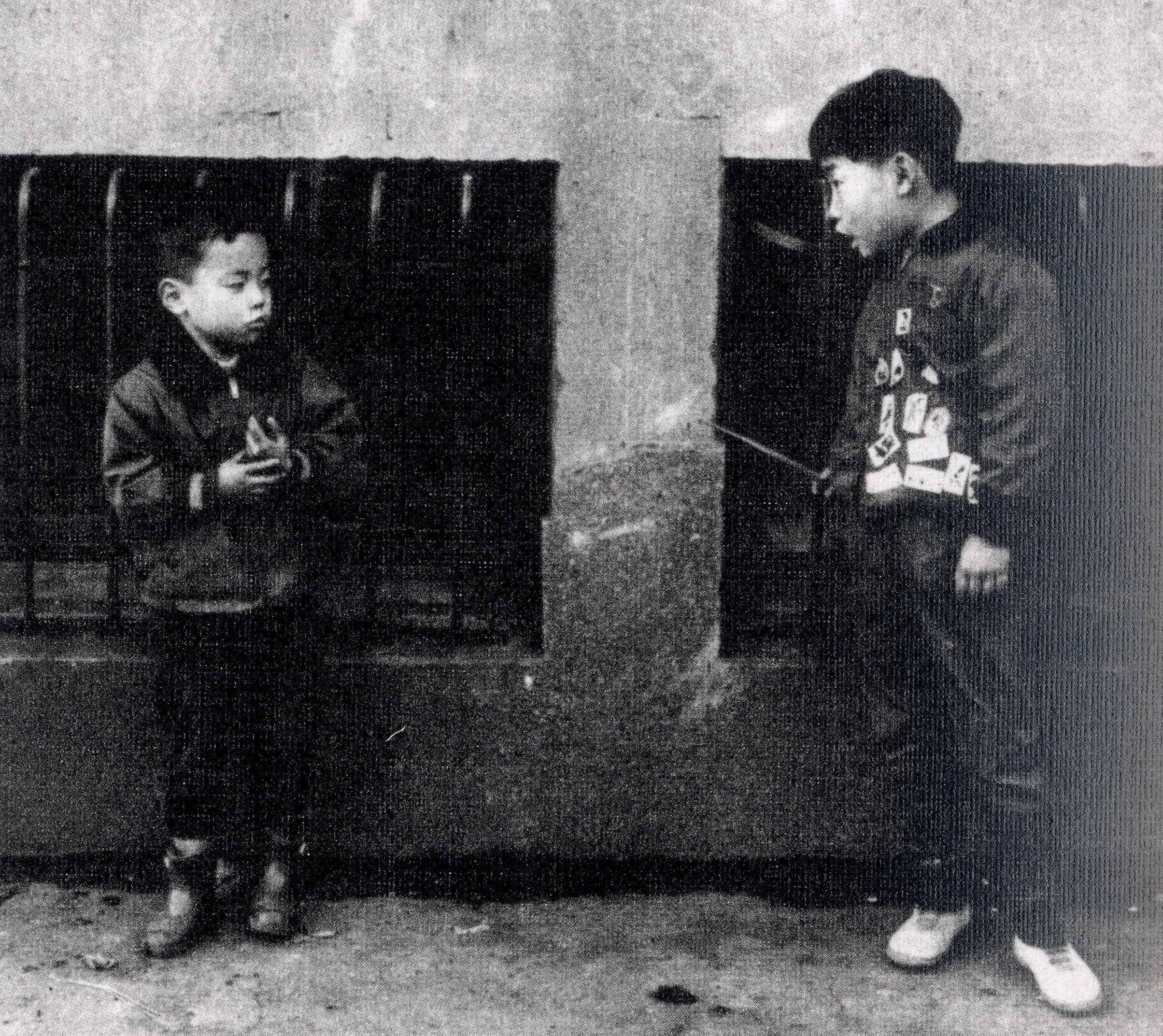 Keiichi Arawaki Satchin black and white portrait 2.