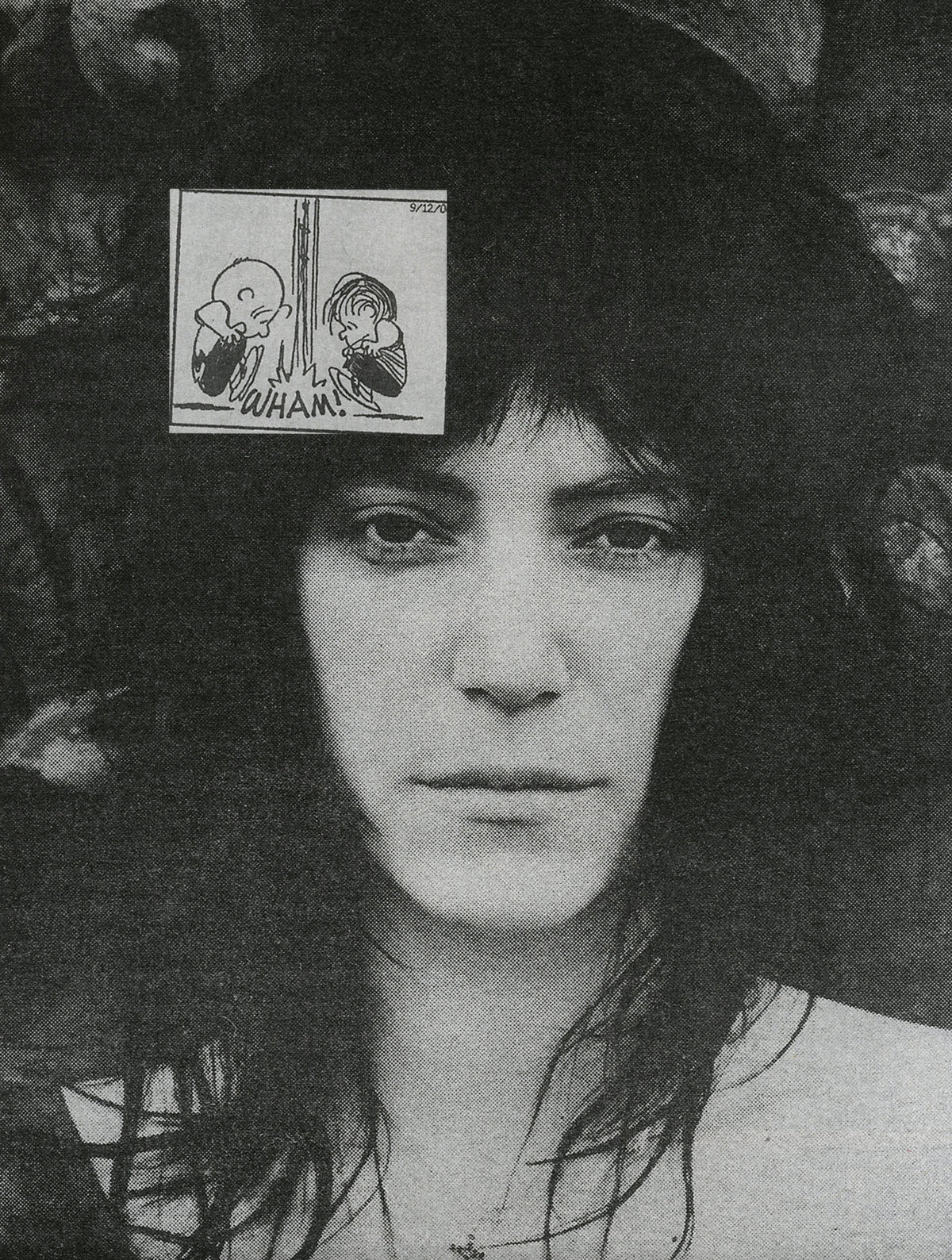 Street Mouth Thurston Moore interior Patti Smith black and white portrait collage New York underground interior 1 intermission books.