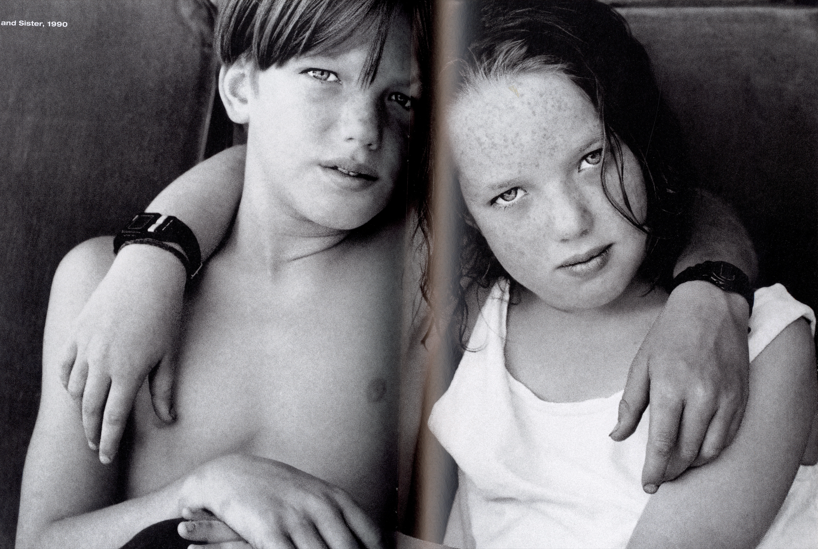 Interior spread Terry Richardson photography book.